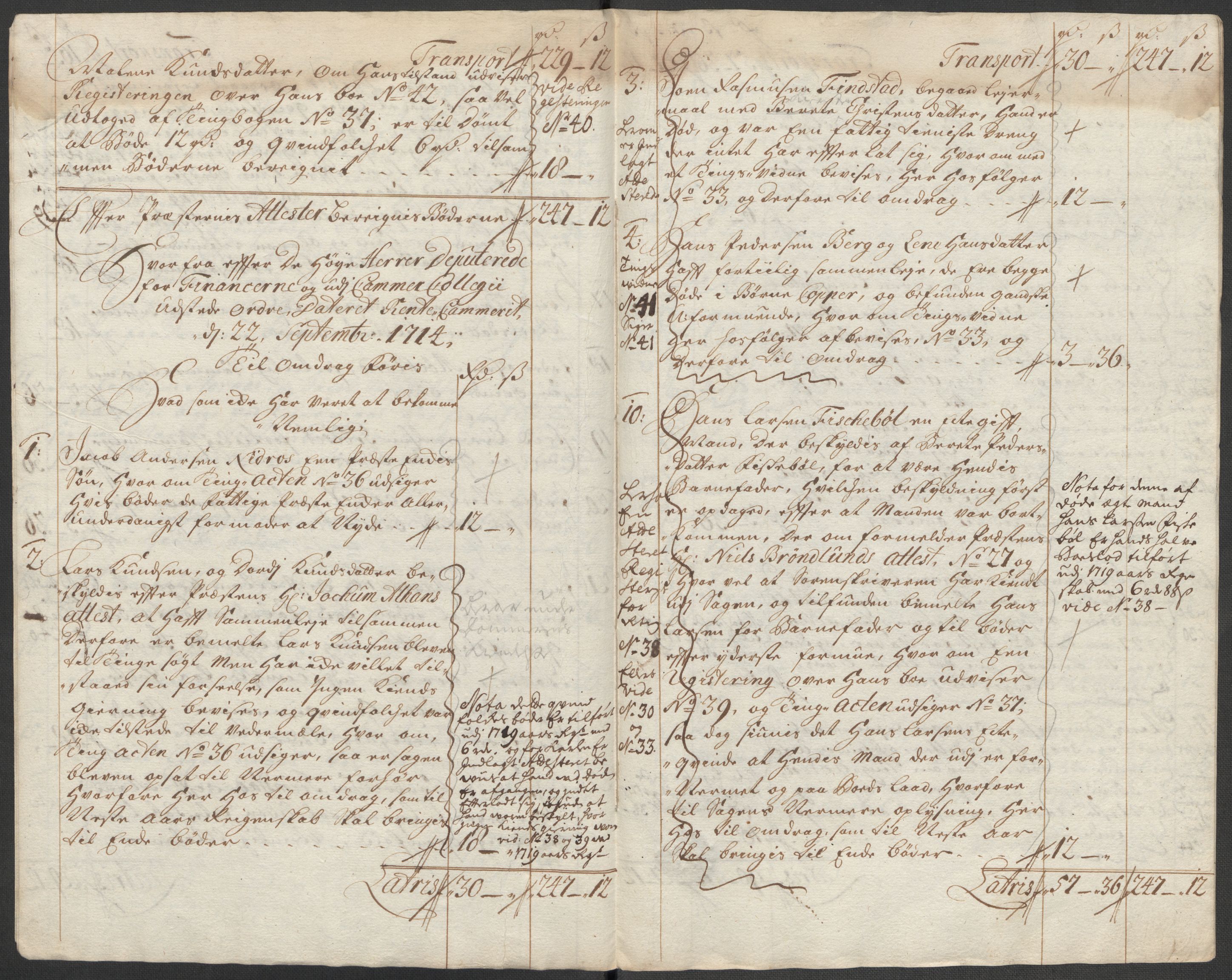 Rentekammeret inntil 1814, Reviderte regnskaper, Fogderegnskap, AV/RA-EA-4092/R67/L4684: Fogderegnskap Vesterålen, Andenes og Lofoten, 1718, p. 255