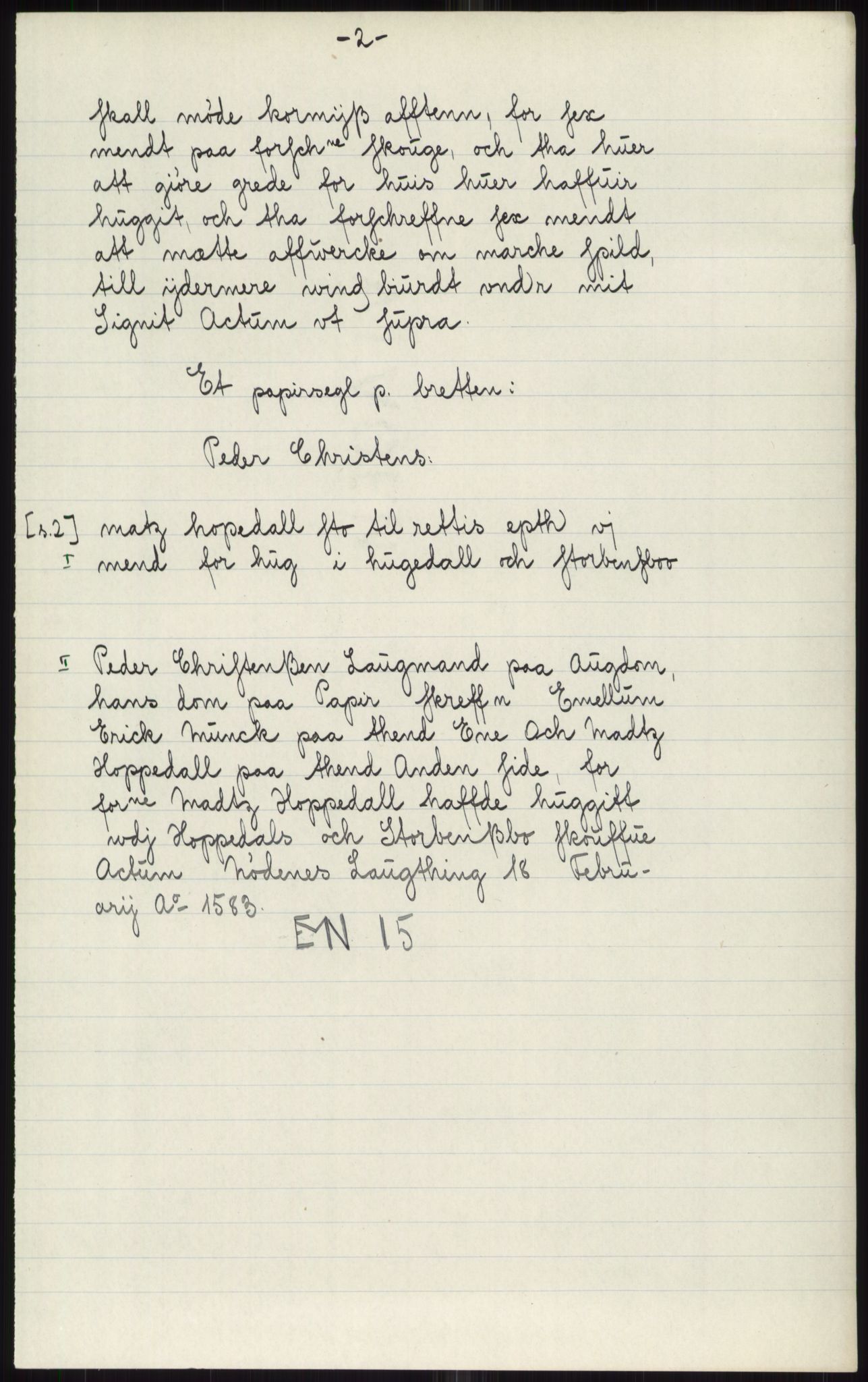 Samlinger til kildeutgivelse, Diplomavskriftsamlingen, AV/RA-EA-4053/H/Ha, p. 2531