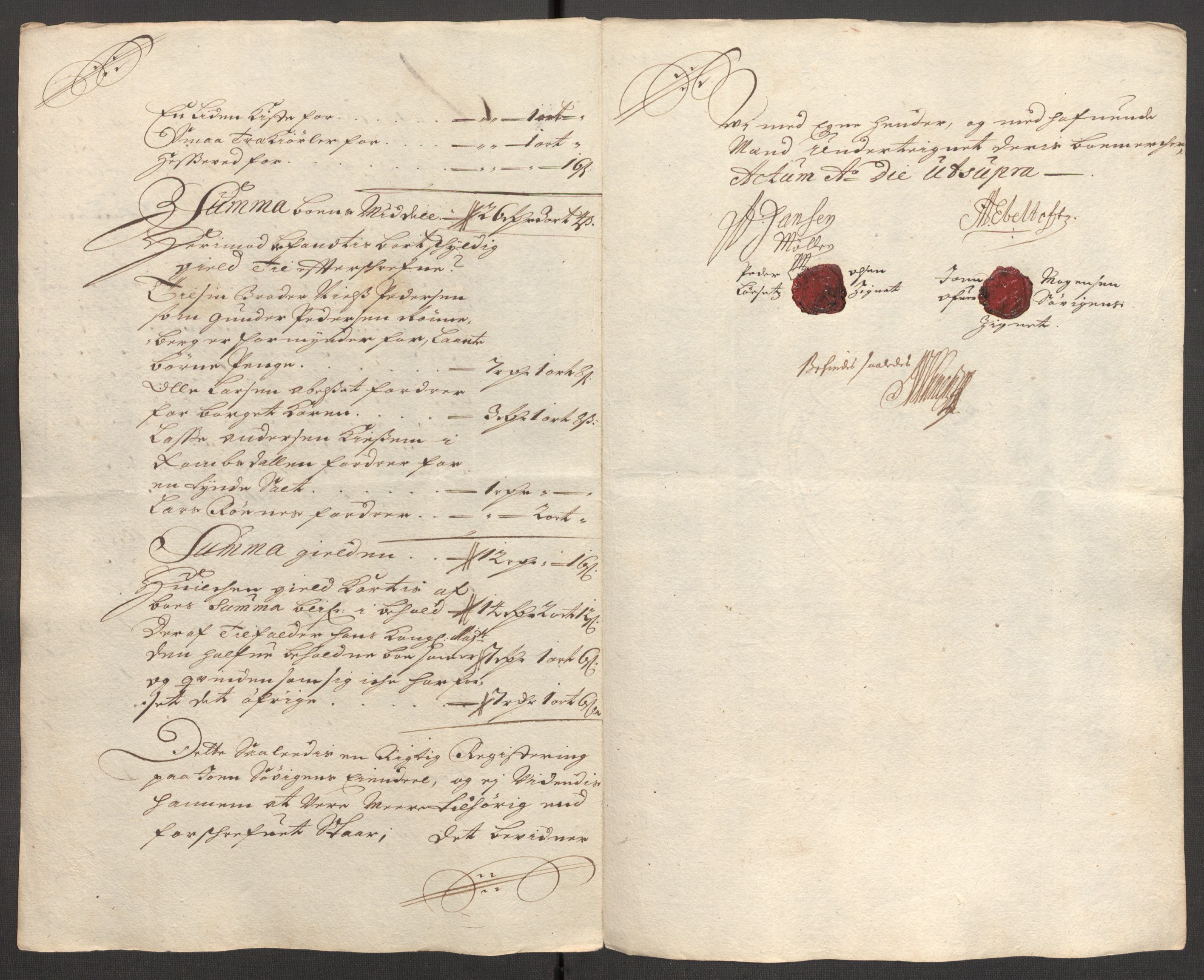 Rentekammeret inntil 1814, Reviderte regnskaper, Fogderegnskap, AV/RA-EA-4092/R54/L3558: Fogderegnskap Sunnmøre, 1700-1701, p. 228