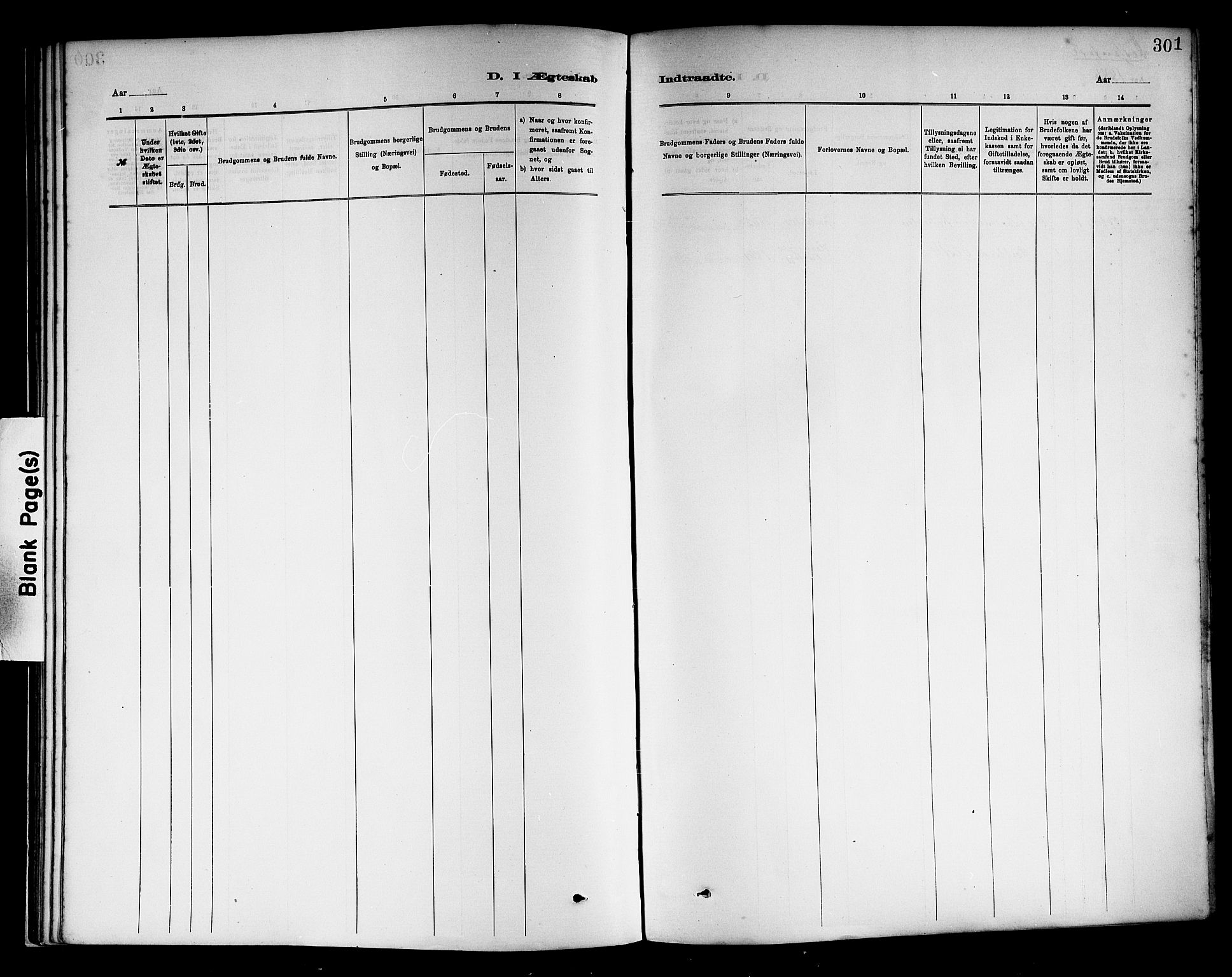 Haus sokneprestembete, AV/SAB-A-75601/H/Haa: Parish register (official) no. A 19II, 1878-1886, p. 301