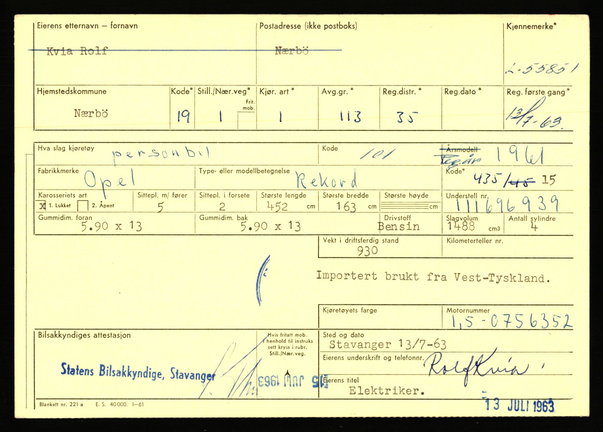 Stavanger trafikkstasjon, AV/SAST-A-101942/0/F/L0055: L-55700 - L-56499, 1930-1971, p. 217