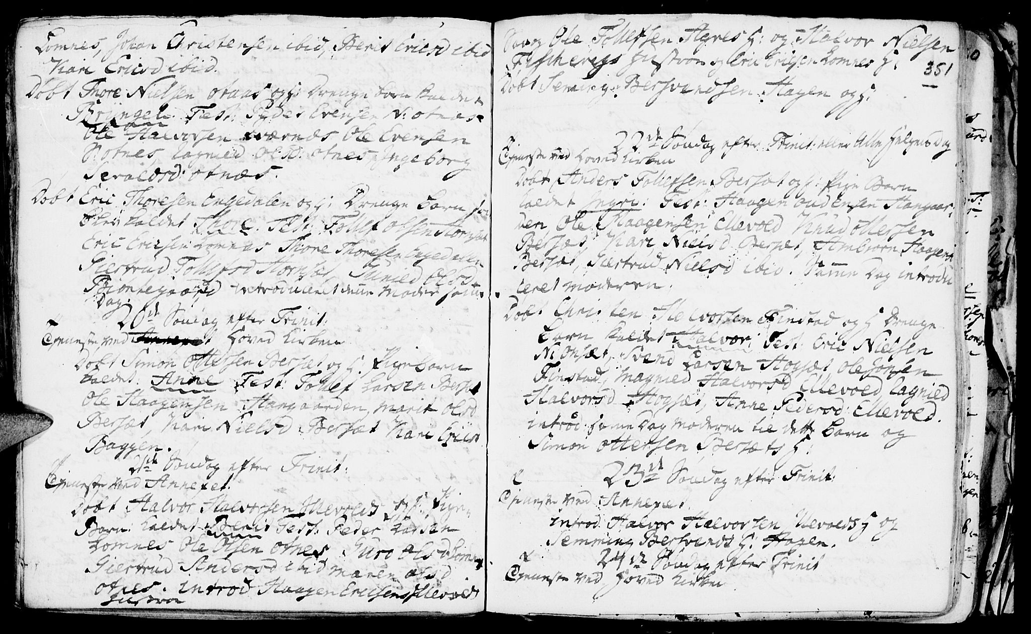 Rendalen prestekontor, SAH/PREST-054/H/Ha/Haa/L0001: Parish register (official) no. 1, 1733-1787, p. 351