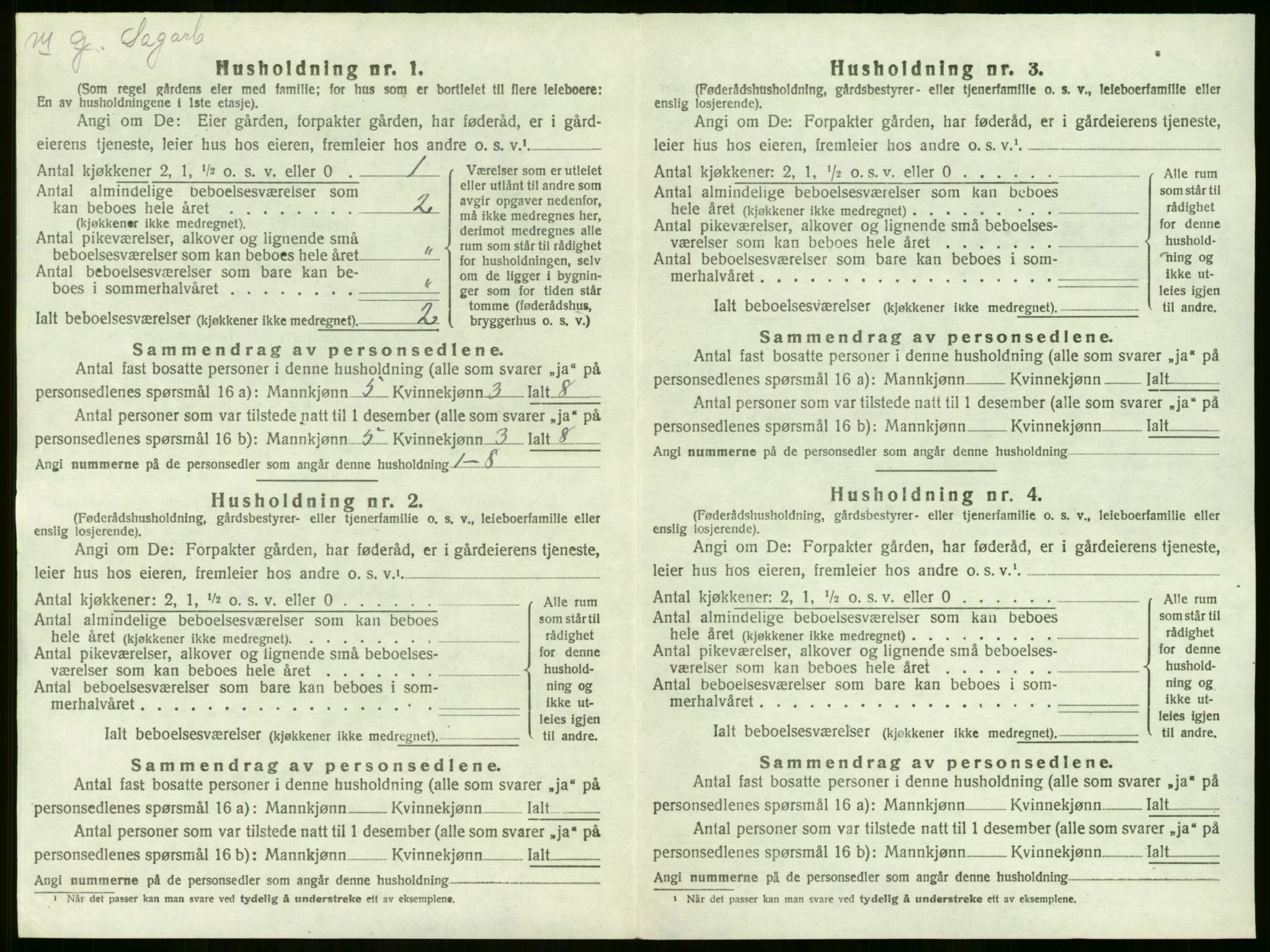 SAKO, 1920 census for Lier, 1920, p. 213