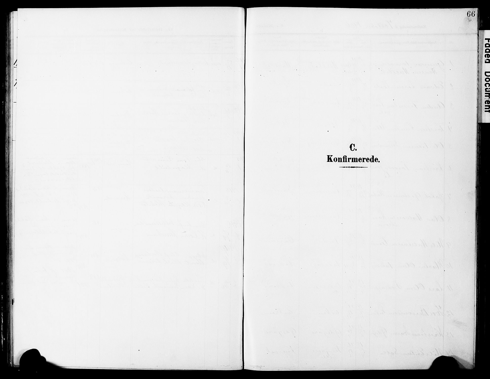 Ministerialprotokoller, klokkerbøker og fødselsregistre - Møre og Romsdal, SAT/A-1454/587/L1001: Parish register (copy) no. 587C01, 1906-1927, p. 66