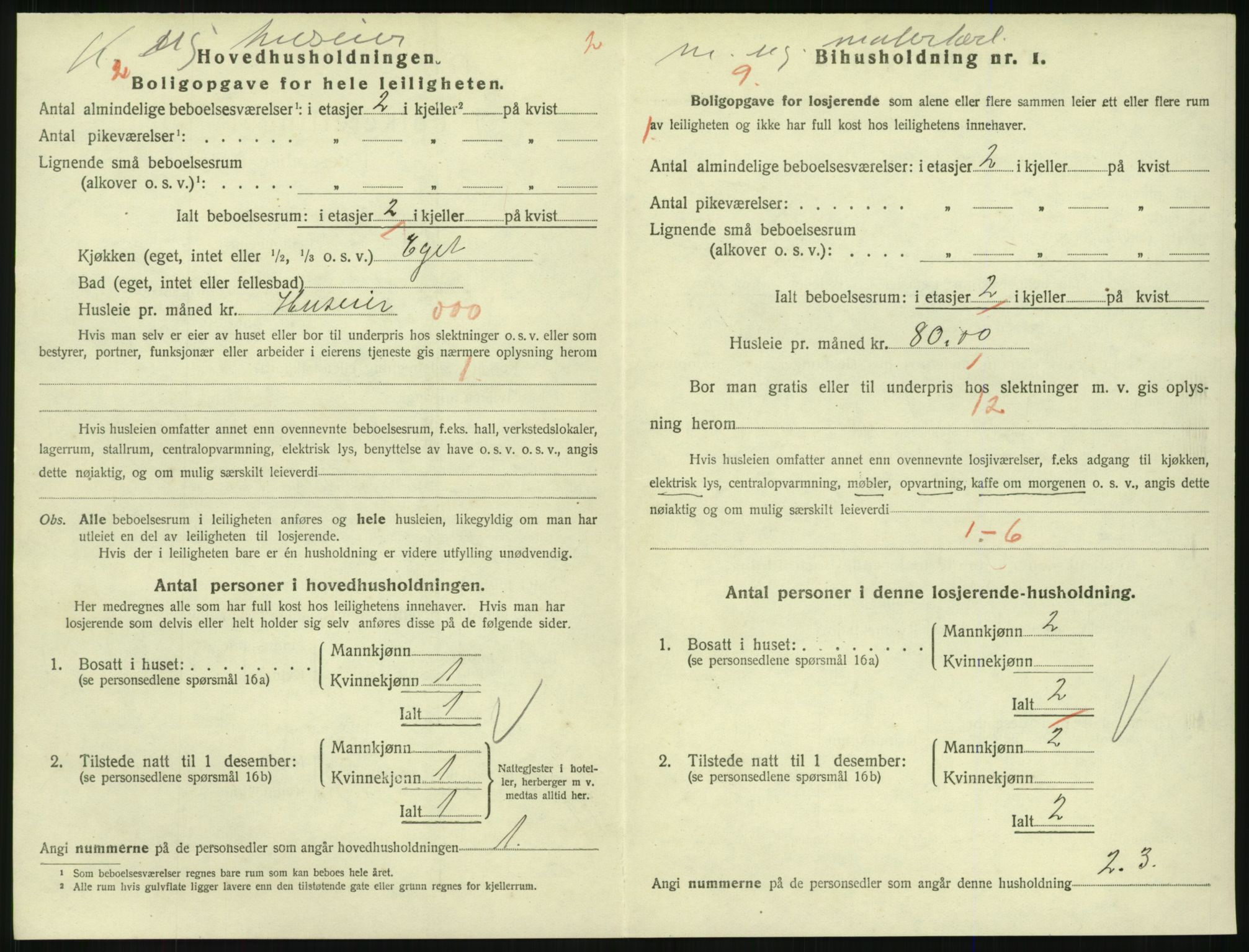 SAKO, 1920 census for Larvik, 1920, p. 5853