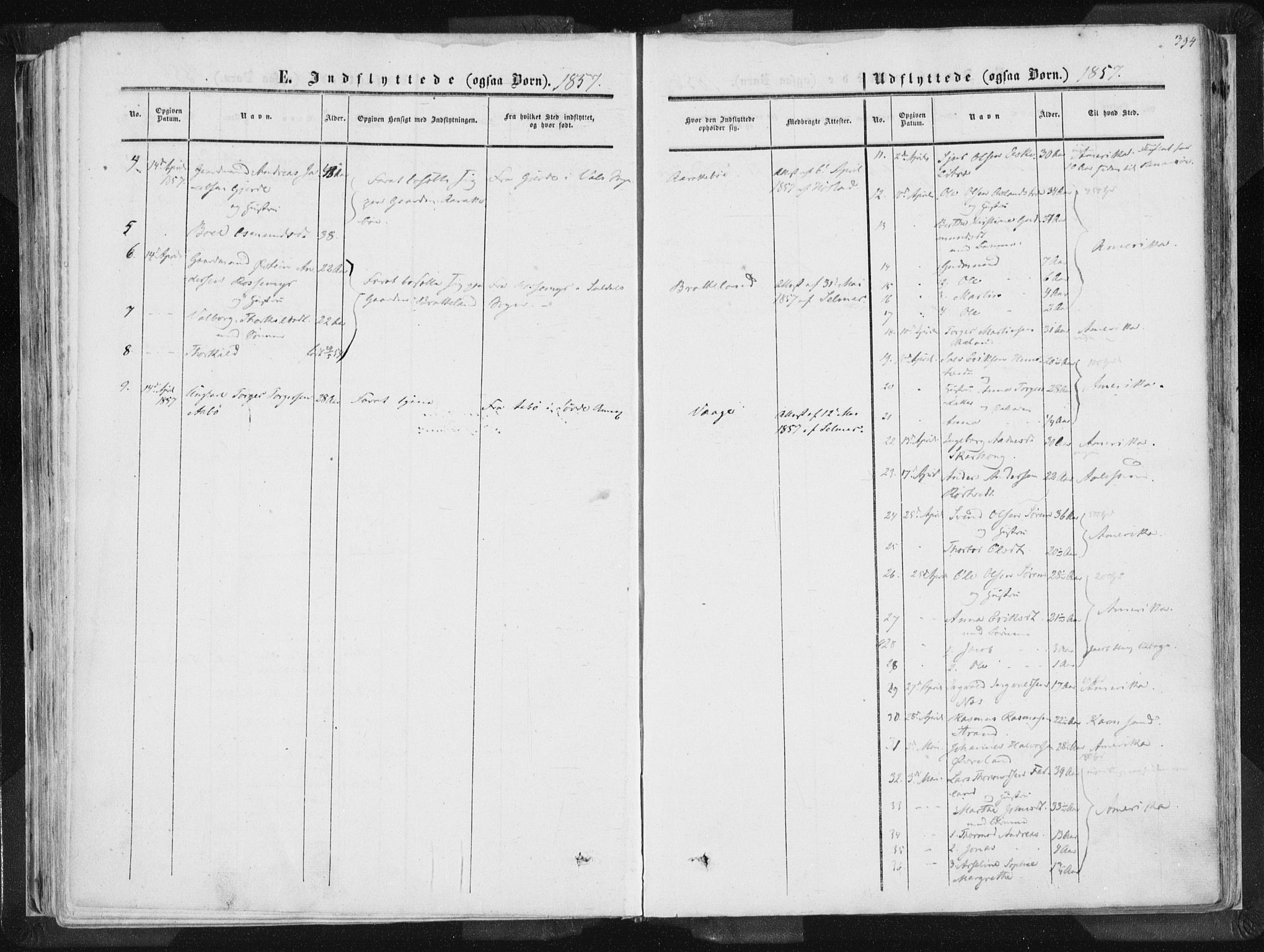 Vikedal sokneprestkontor, SAST/A-101840/01/IV: Parish register (official) no. A 6.2, 1851-1867, p. 394