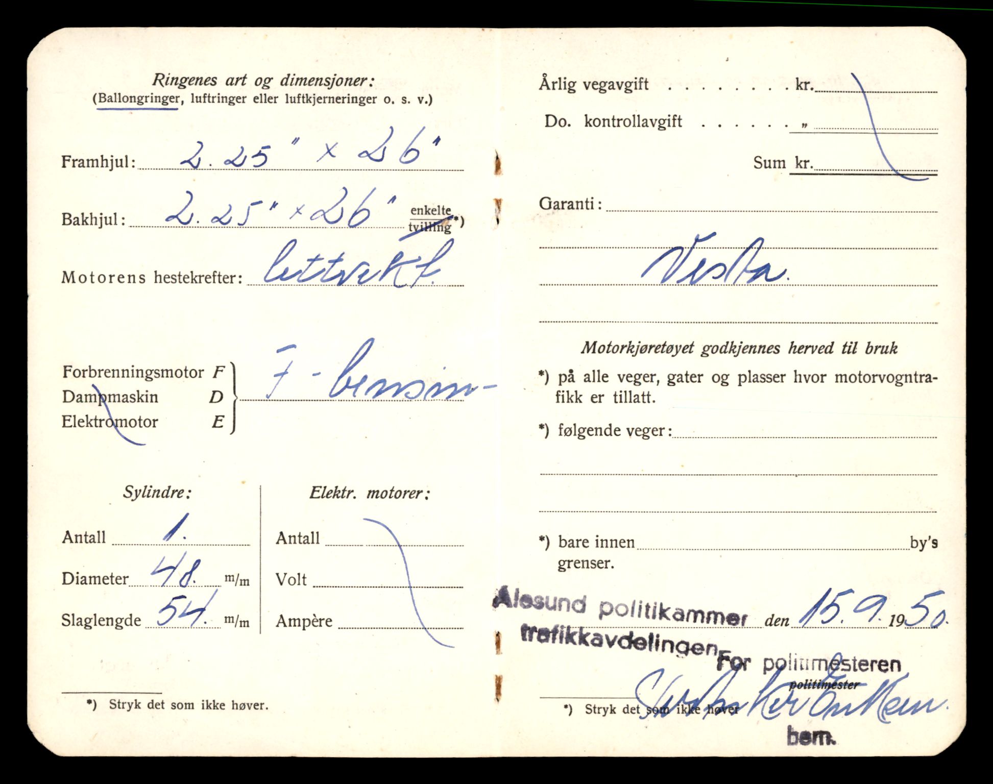 Møre og Romsdal vegkontor - Ålesund trafikkstasjon, AV/SAT-A-4099/F/Fe/L0028: Registreringskort for kjøretøy T 11290 - T 11429, 1927-1998, p. 544