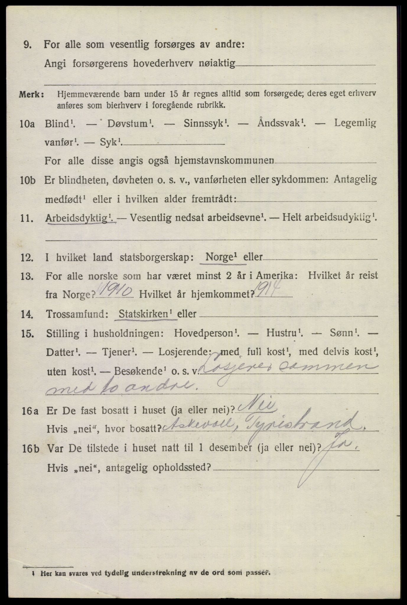 SAKO, 1920 census for Norderhov, 1920, p. 11666