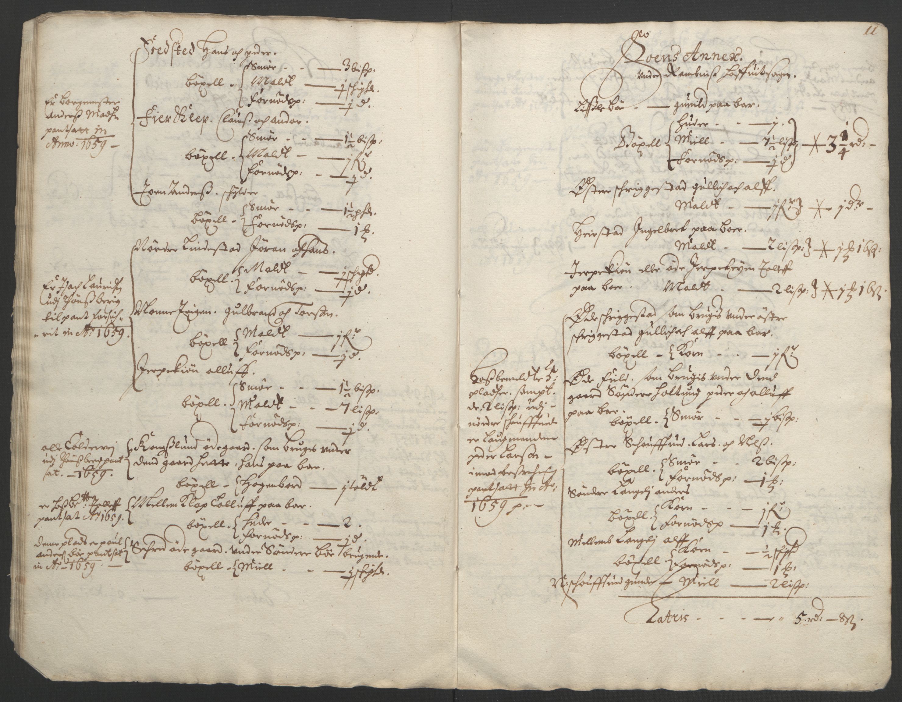 Rentekammeret inntil 1814, Reviderte regnskaper, Fogderegnskap, AV/RA-EA-4092/R32/L1838: Fogderegnskap Jarlsberg grevskap, 1661-1663, p. 162