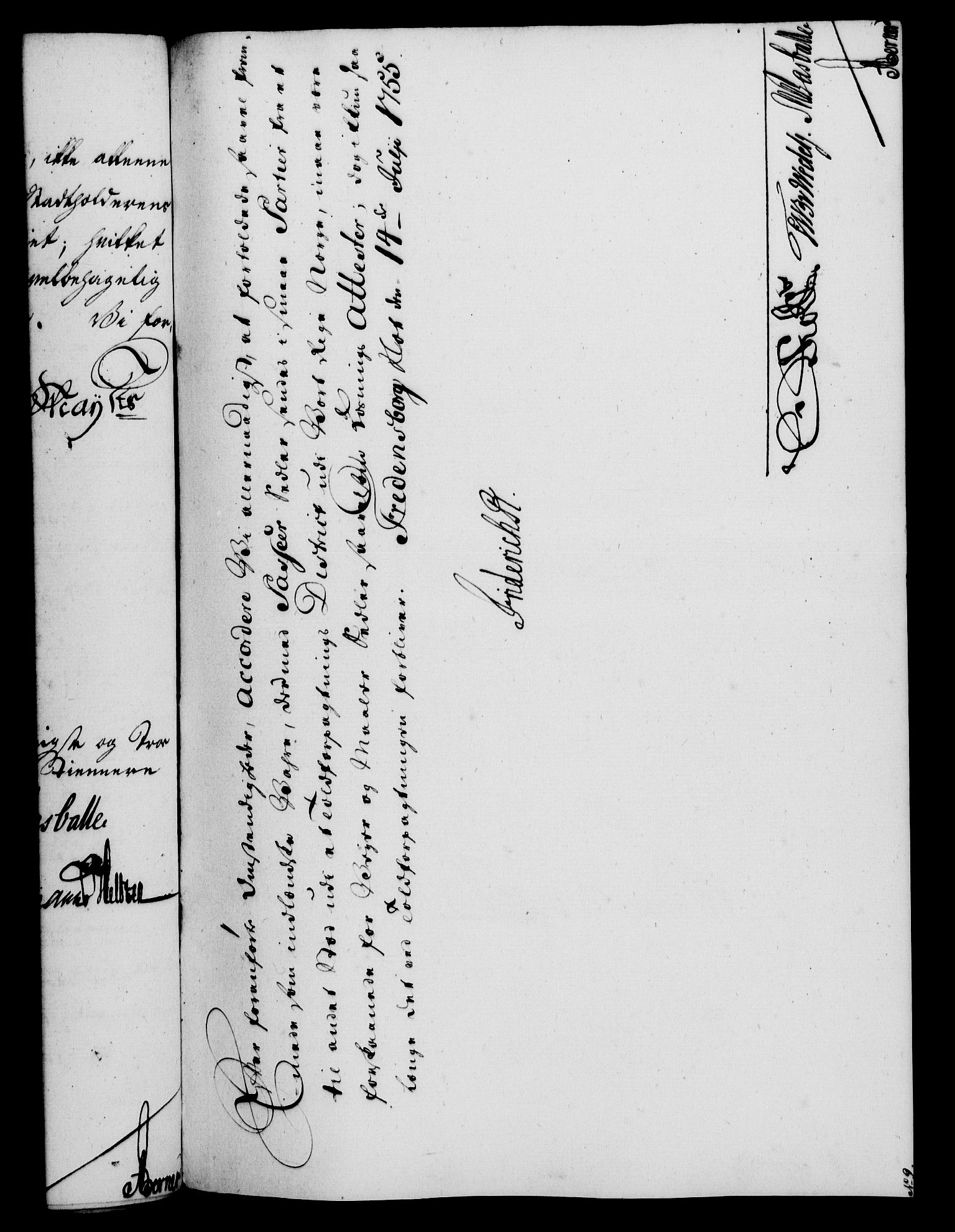 Rentekammeret, Kammerkanselliet, RA/EA-3111/G/Gf/Gfa/L0037: Norsk relasjons- og resolusjonsprotokoll (merket RK 52.37), 1755, p. 401