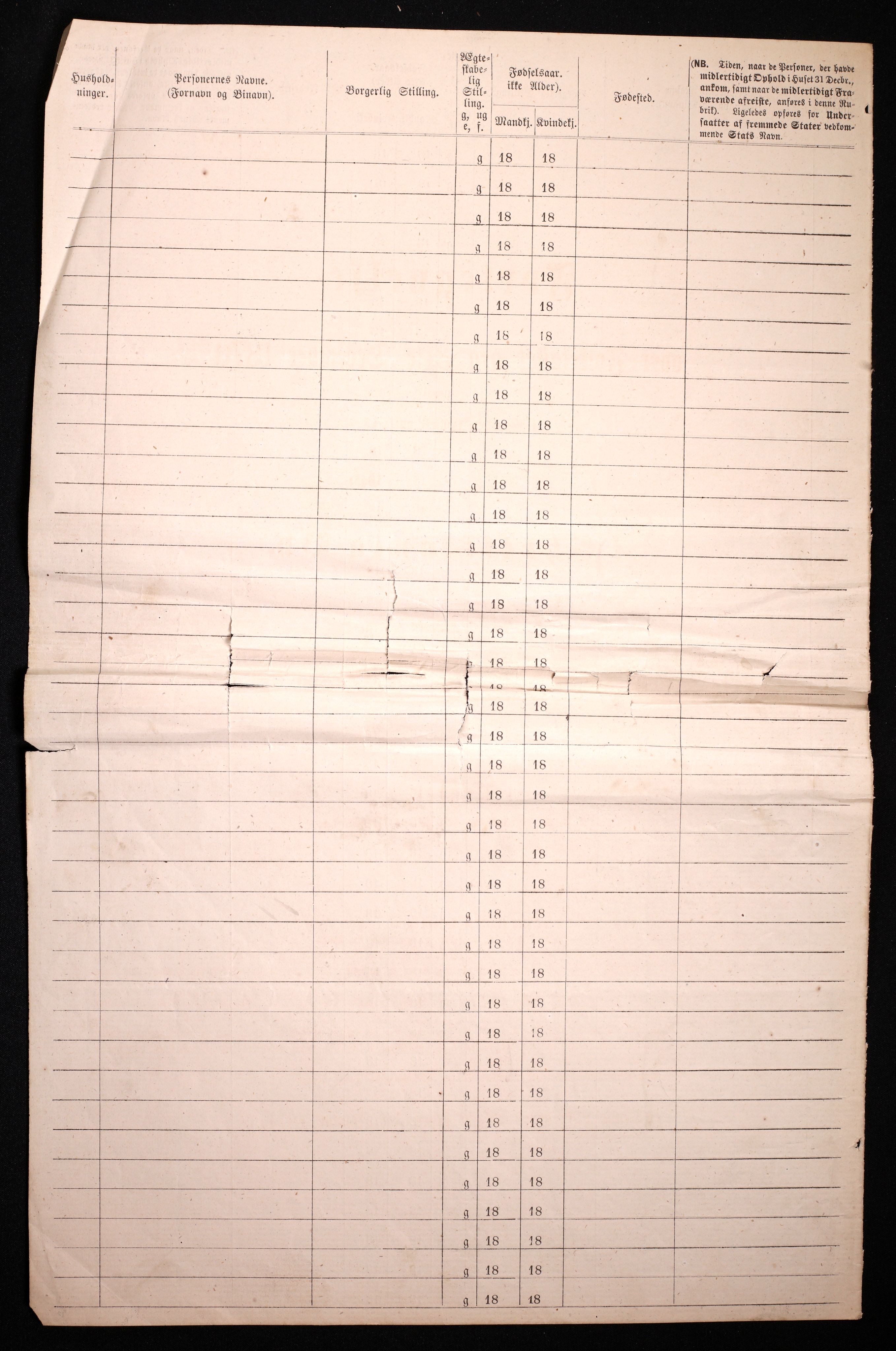 RA, 1870 census for 0301 Kristiania, 1870, p. 215