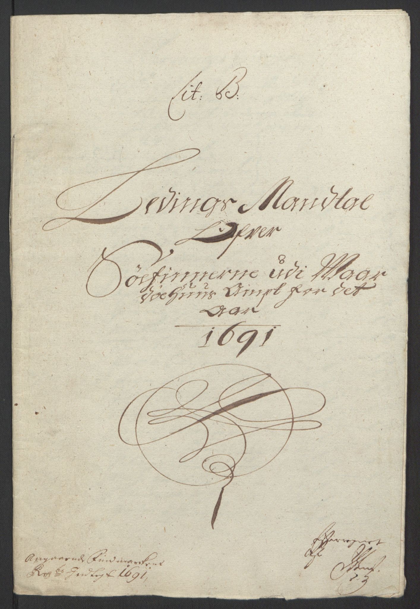 Rentekammeret inntil 1814, Reviderte regnskaper, Fogderegnskap, RA/EA-4092/R69/L4851: Fogderegnskap Finnmark/Vardøhus, 1691-1700, p. 24