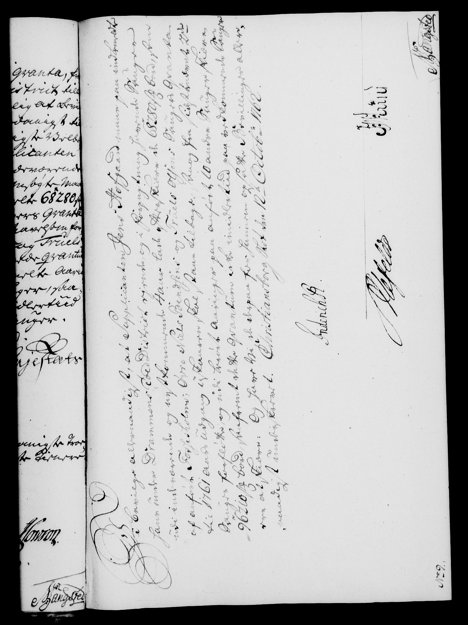Rentekammeret, Kammerkanselliet, AV/RA-EA-3111/G/Gf/Gfa/L0044: Norsk relasjons- og resolusjonsprotokoll (merket RK 52.44), 1762, p. 448