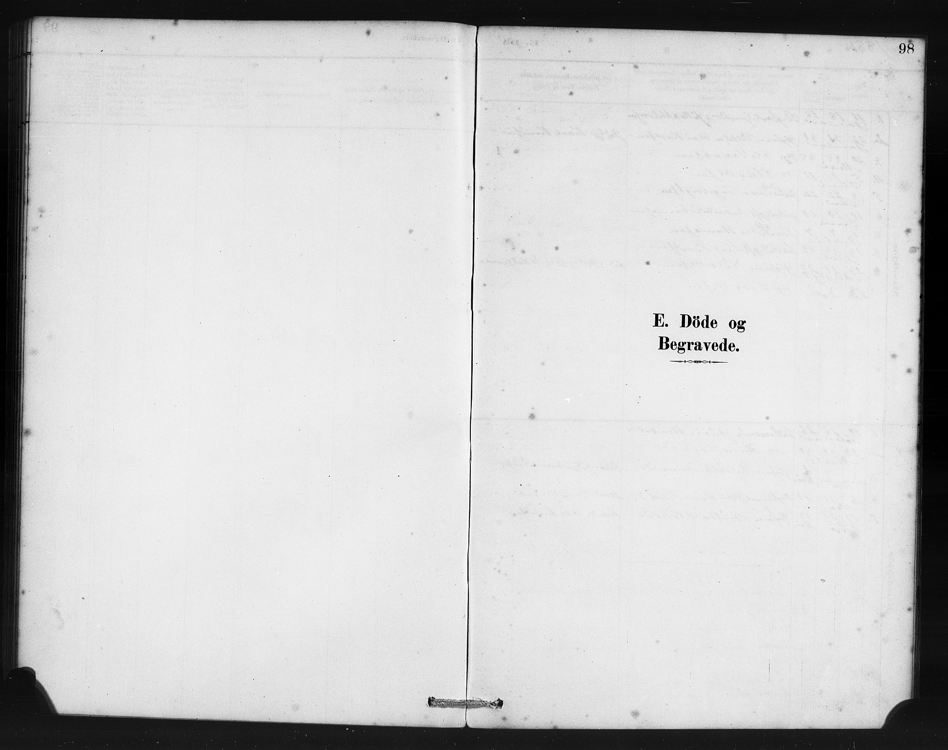 Manger sokneprestembete, SAB/A-76801/H/Haa: Parish register (official) no. B 1, 1881-1892, p. 98