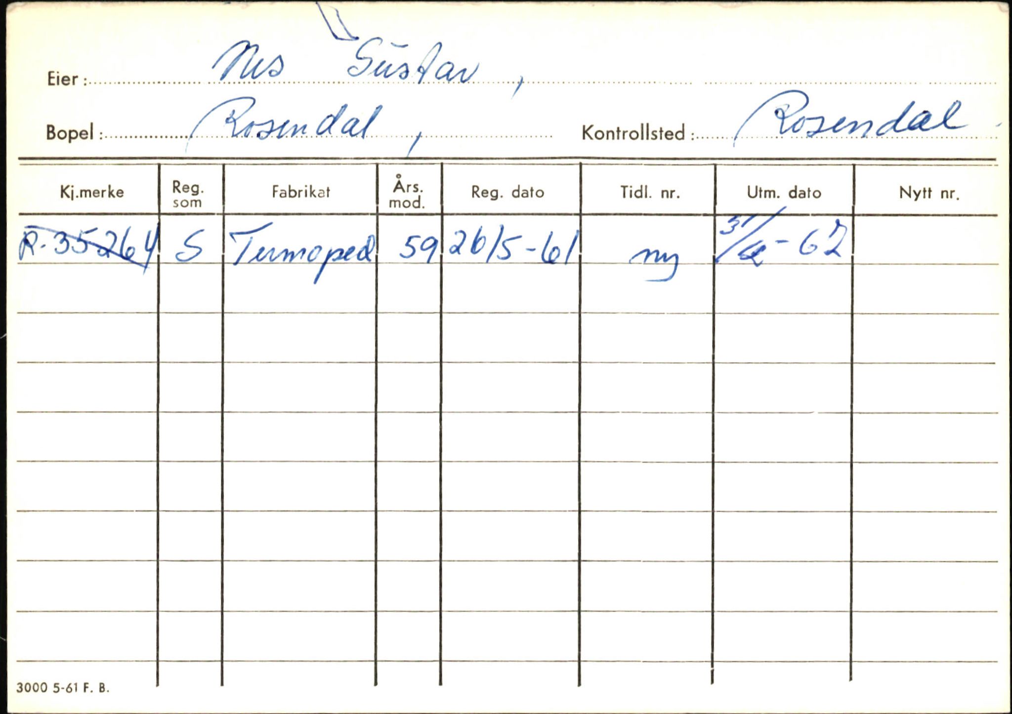 Statens vegvesen, Hordaland vegkontor, AV/SAB-A-5201/2/Ha/L0039: R-eierkort N, 1920-1971, p. 8