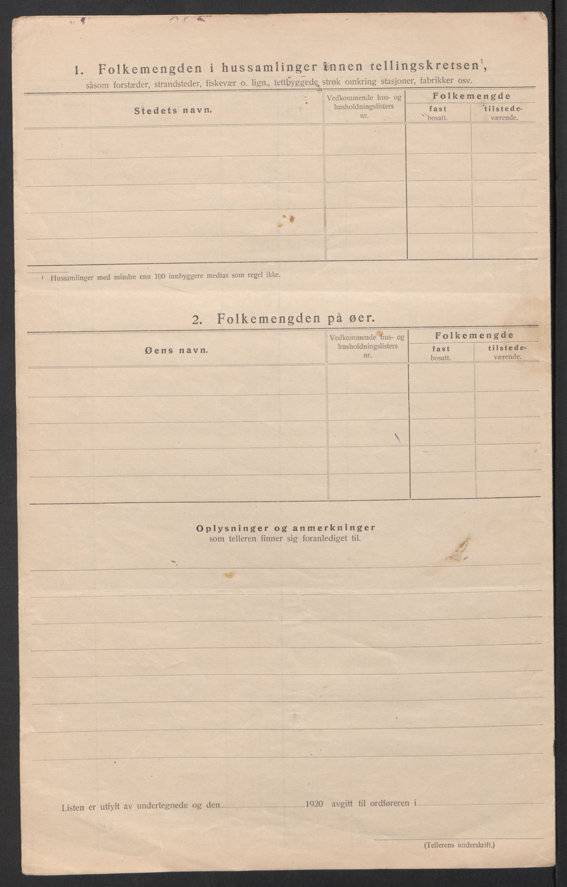 SAT, 1920 census for Hadsel, 1920, p. 83