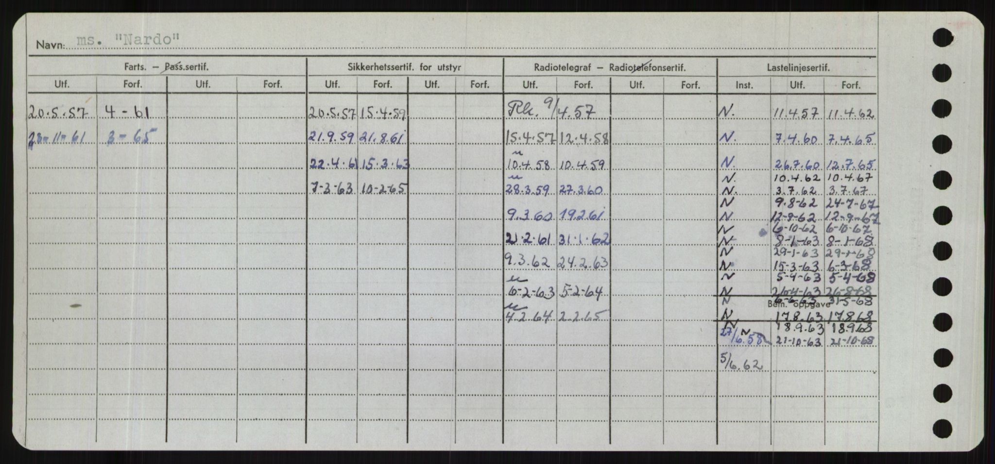 Sjøfartsdirektoratet med forløpere, Skipsmålingen, RA/S-1627/H/Hb/L0003: Fartøy, I-N, p. 400