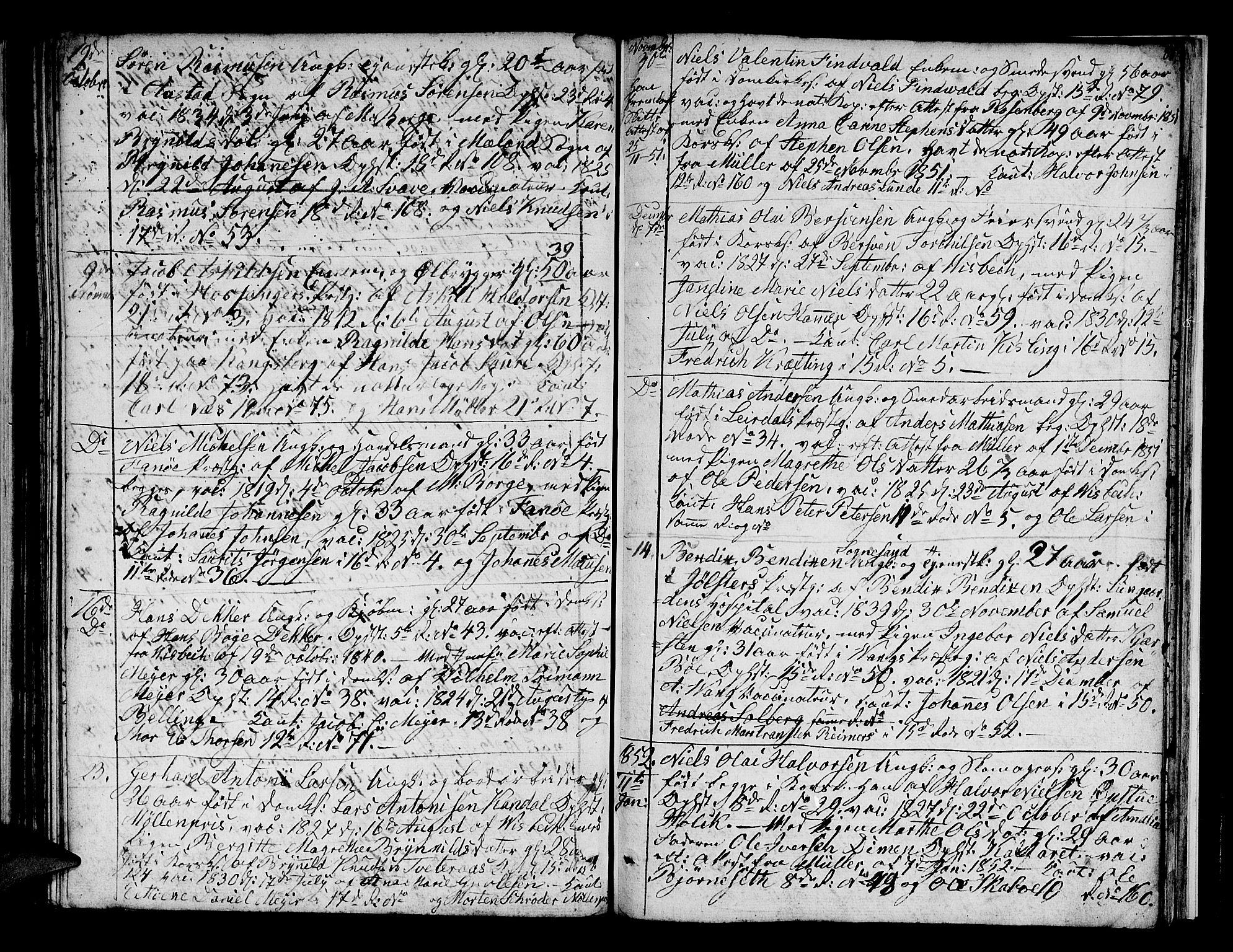 Domkirken sokneprestembete, SAB/A-74801/H/Hab/L0004: Parish register (copy) no. A 4, 1820-1854, p. 81