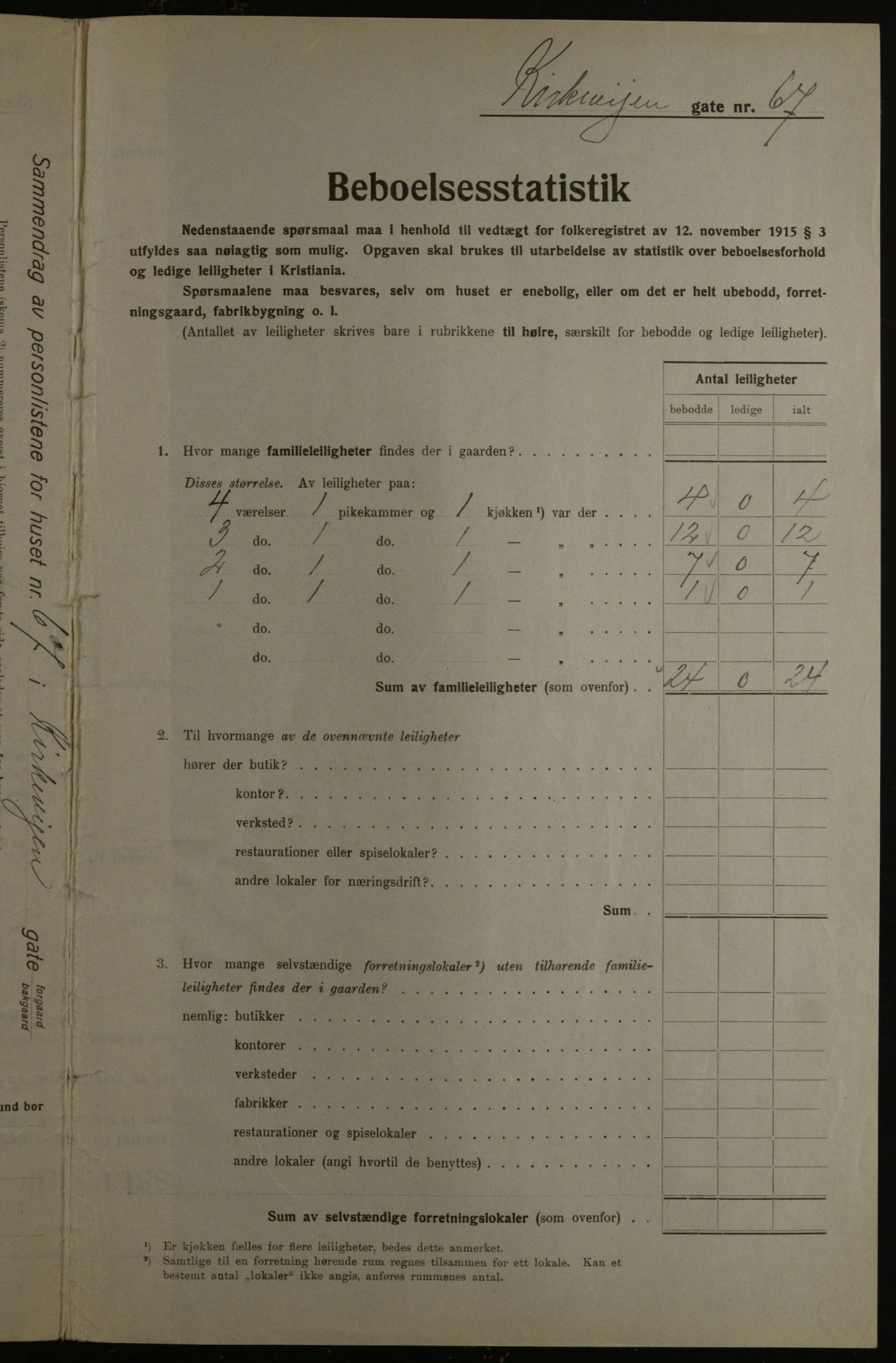 OBA, Municipal Census 1923 for Kristiania, 1923, p. 57047