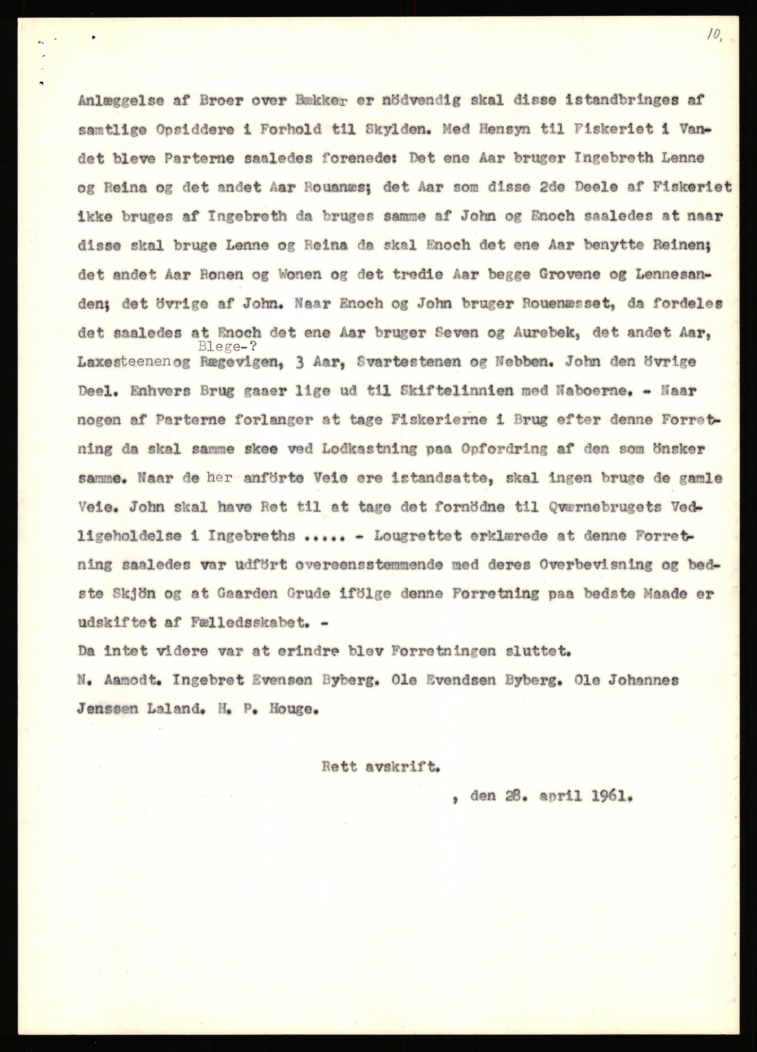 Statsarkivet i Stavanger, AV/SAST-A-101971/03/Y/Yj/L0027: Avskrifter sortert etter gårdsnavn: Gravdal - Grøtteland, 1750-1930, p. 185