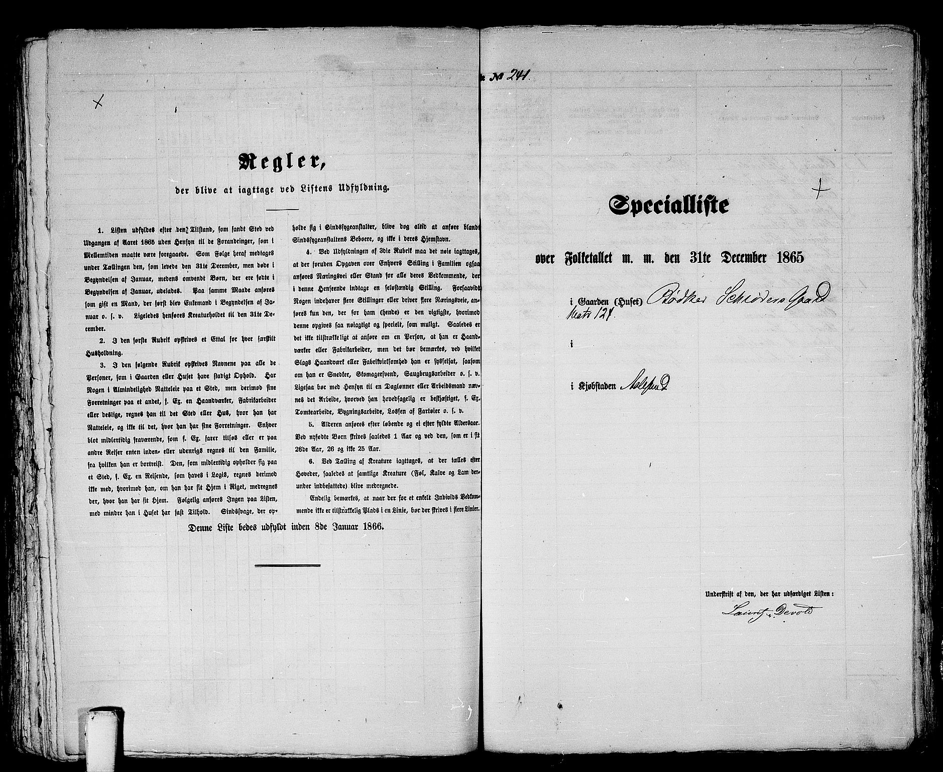 RA, 1865 census for Ålesund, 1865, p. 503