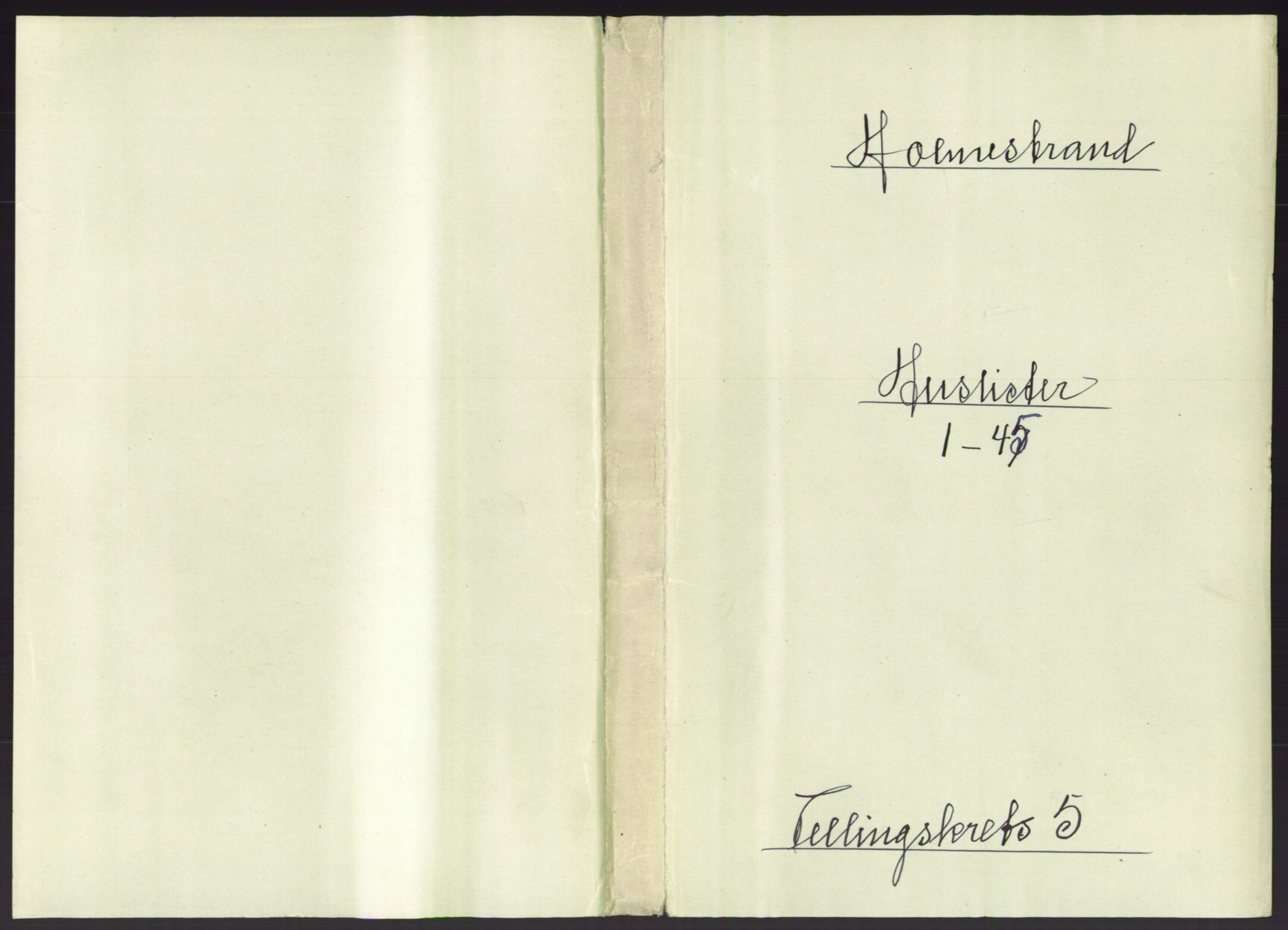 RA, 1891 census for 0702 Holmestrand, 1891, p. 392