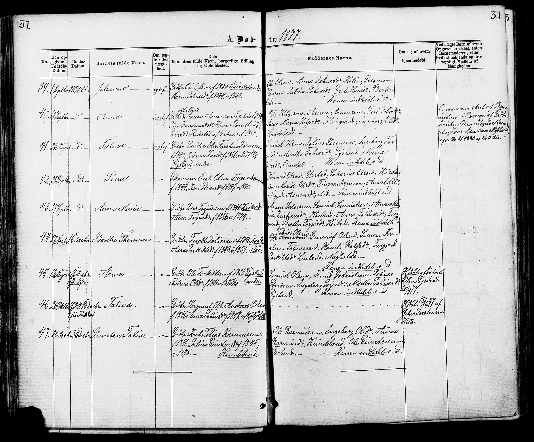 Hægebostad sokneprestkontor, AV/SAK-1111-0024/F/Fa/Faa/L0005: Parish register (official) no. A 5, 1864-1886, p. 31