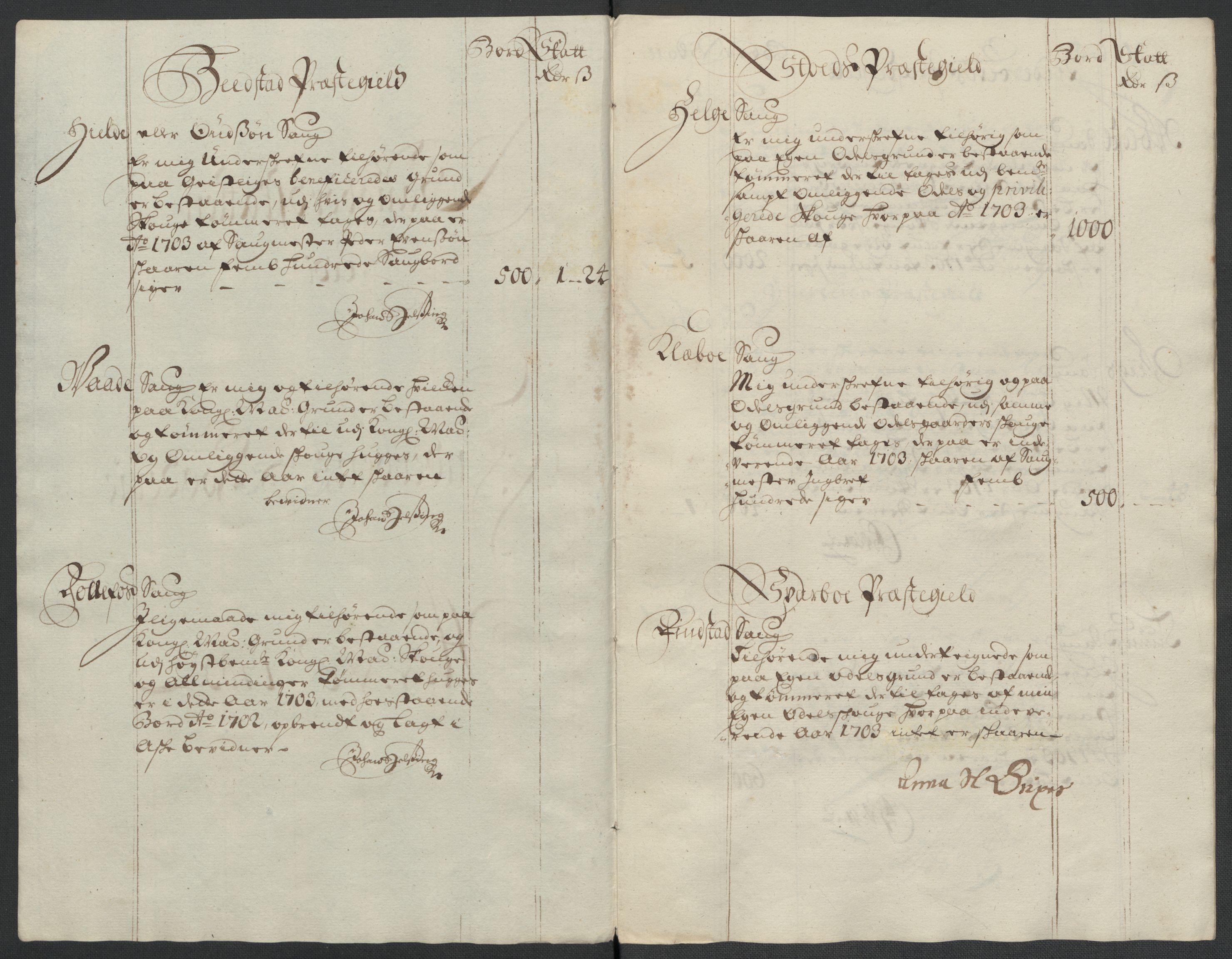 Rentekammeret inntil 1814, Reviderte regnskaper, Fogderegnskap, RA/EA-4092/R63/L4313: Fogderegnskap Inderøy, 1703-1704, p. 163