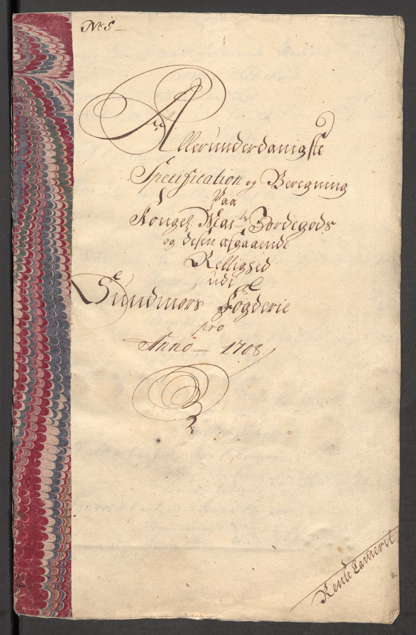 Rentekammeret inntil 1814, Reviderte regnskaper, Fogderegnskap, RA/EA-4092/R54/L3562: Fogderegnskap Sunnmøre, 1708-1709, p. 23