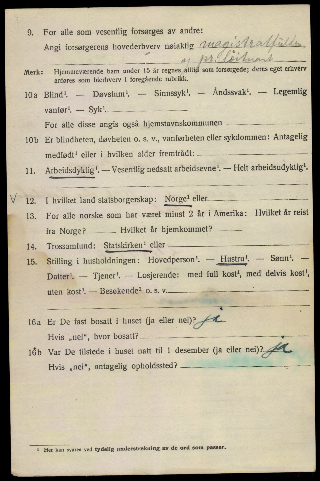 SAO, 1920 census for Kristiania, 1920, p. 644060