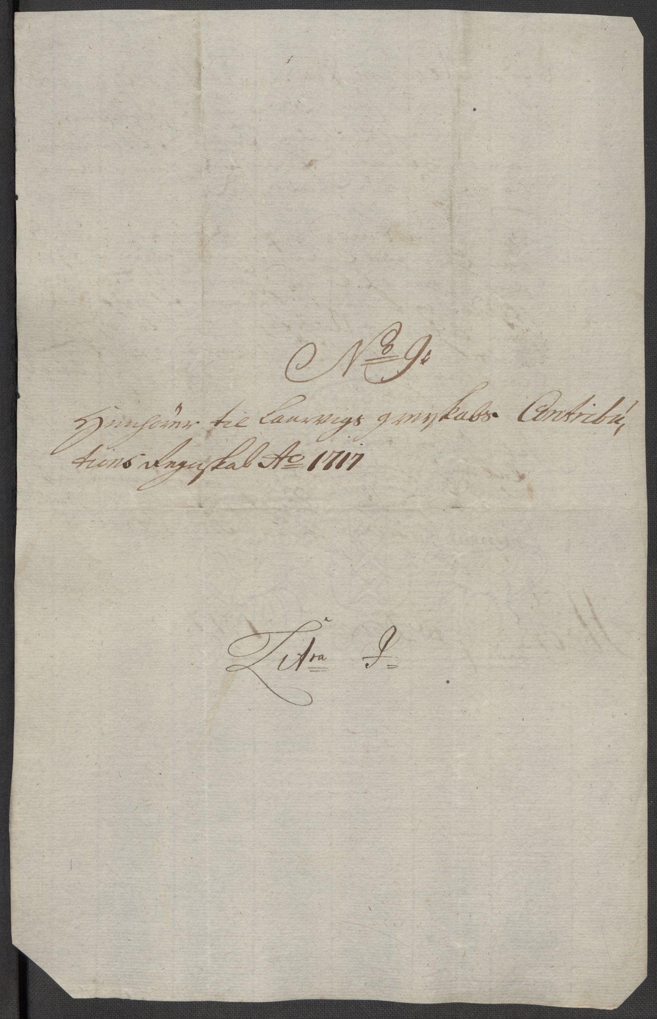 Rentekammeret inntil 1814, Reviderte regnskaper, Fogderegnskap, AV/RA-EA-4092/R33/L1987: Fogderegnskap Larvik grevskap, 1716-1717, p. 511