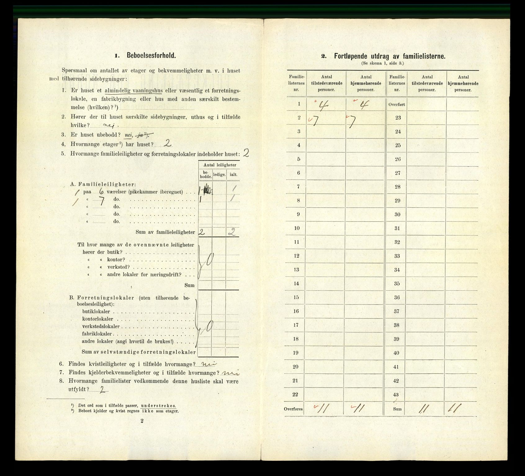 RA, 1910 census for Kristiansand, 1910, p. 6983