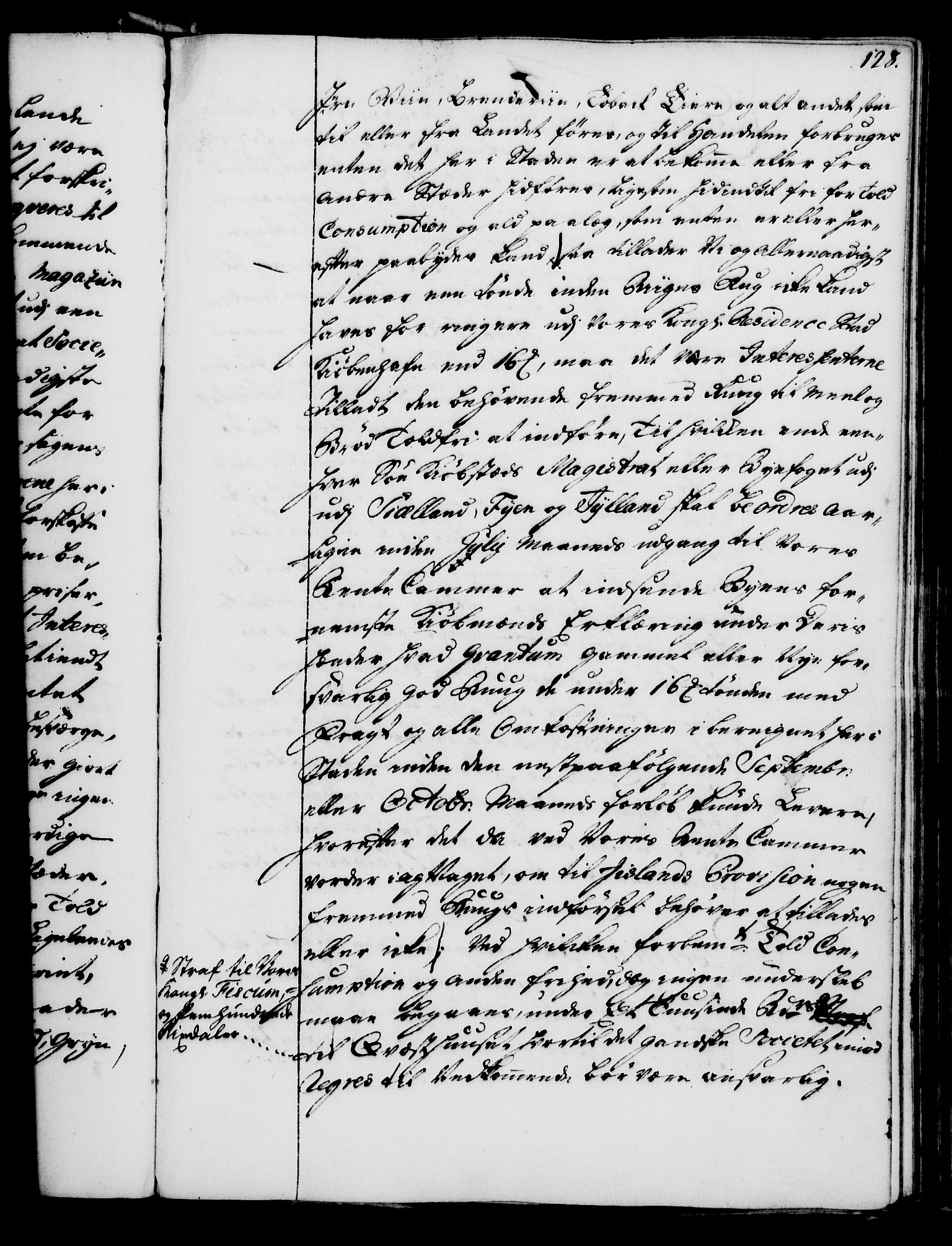 Rentekammeret, Kammerkanselliet, AV/RA-EA-3111/G/Gg/Gga/L0005: Norsk ekspedisjonsprotokoll med register (merket RK 53.5), 1741-1749, p. 128