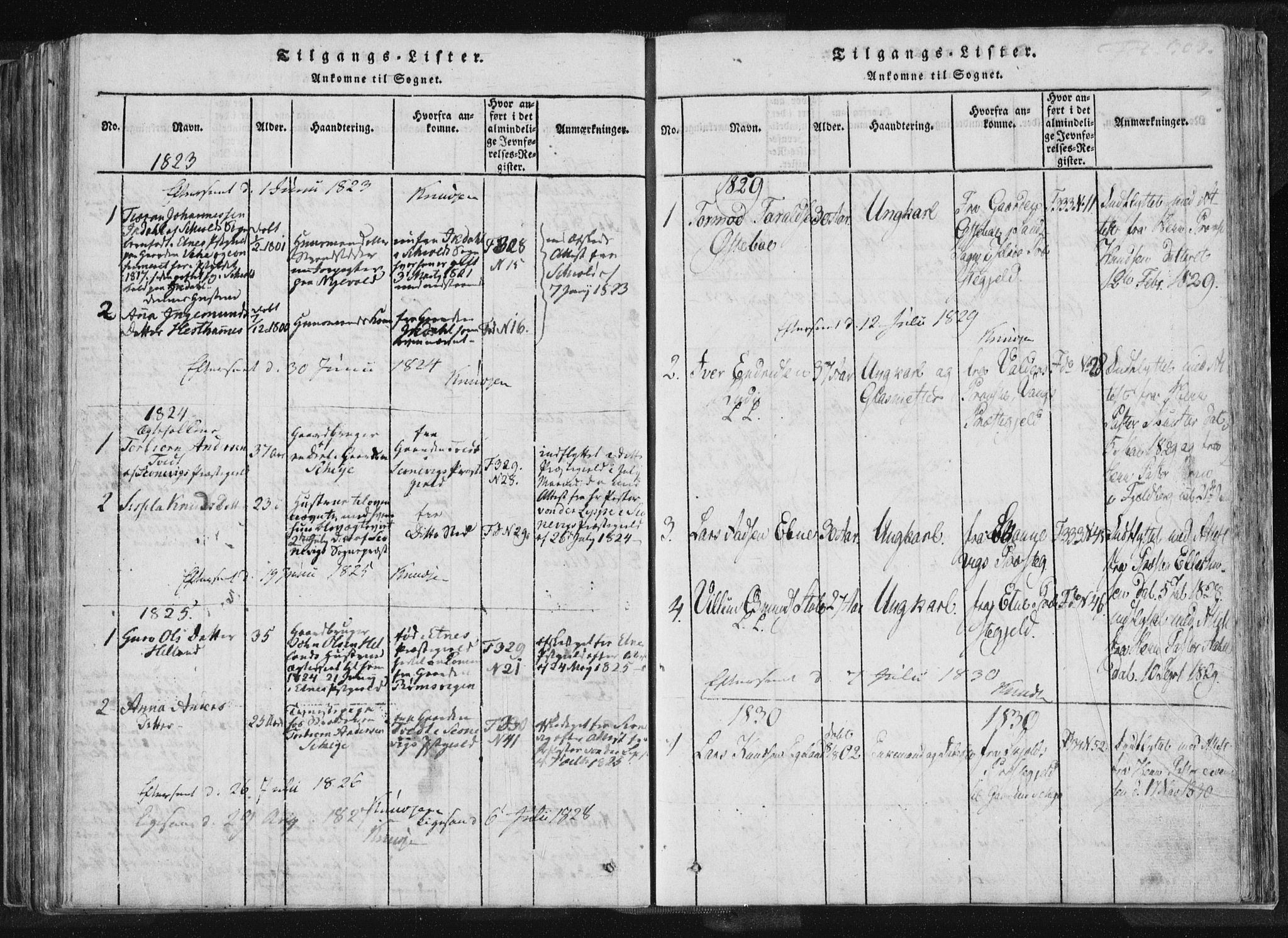 Vikedal sokneprestkontor, SAST/A-101840/01/IV: Parish register (official) no. A 4, 1816-1850, p. 303