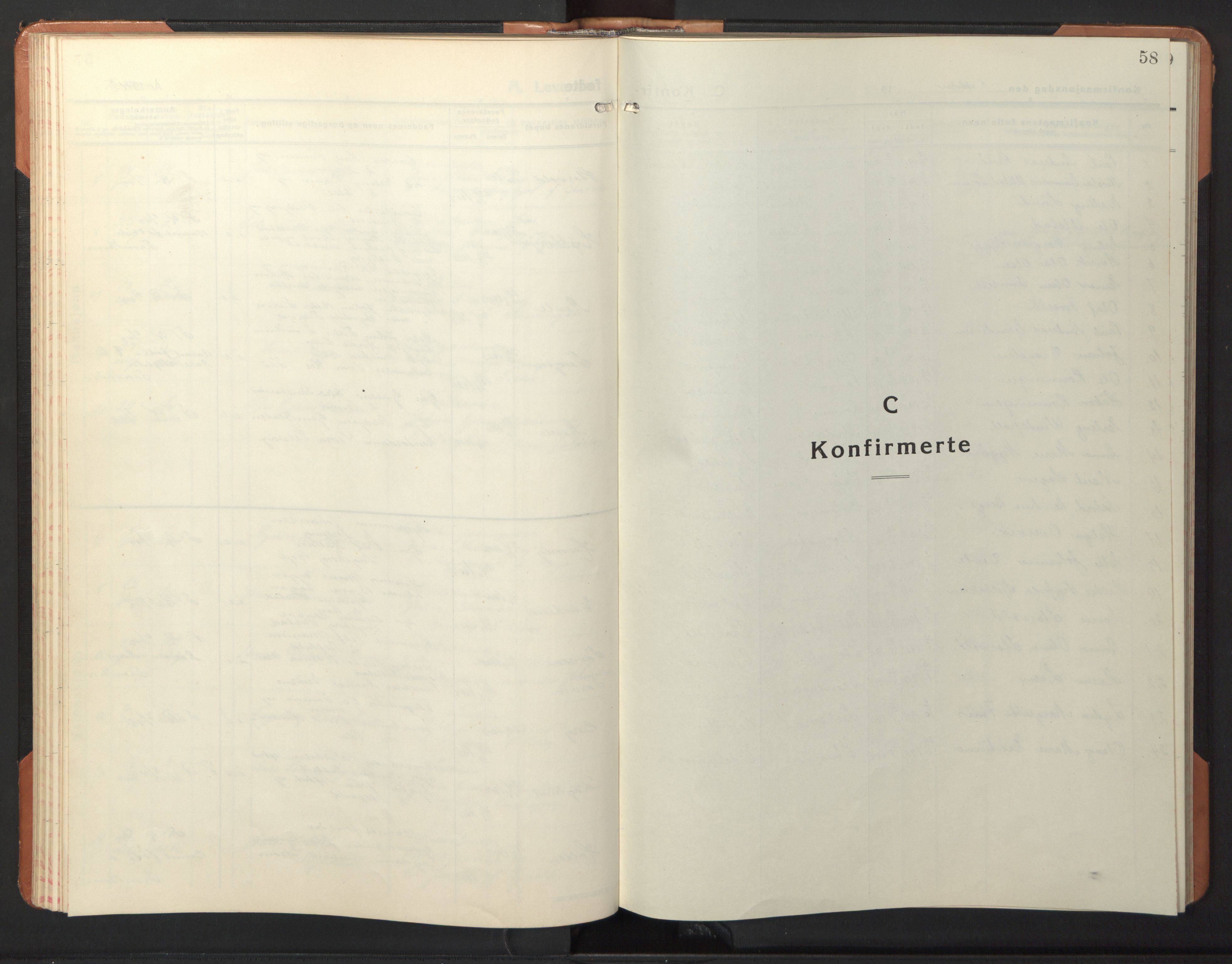 Ministerialprotokoller, klokkerbøker og fødselsregistre - Sør-Trøndelag, SAT/A-1456/618/L0454: Parish register (copy) no. 618C05, 1926-1946, p. 58