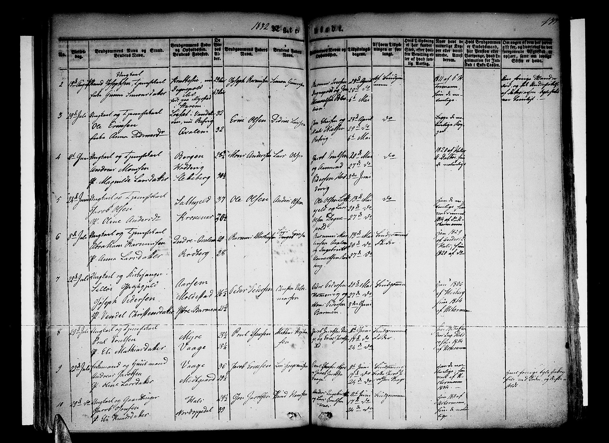 Selje sokneprestembete, AV/SAB-A-99938/H/Ha/Haa/Haaa: Parish register (official) no. A 9, 1829-1844, p. 177