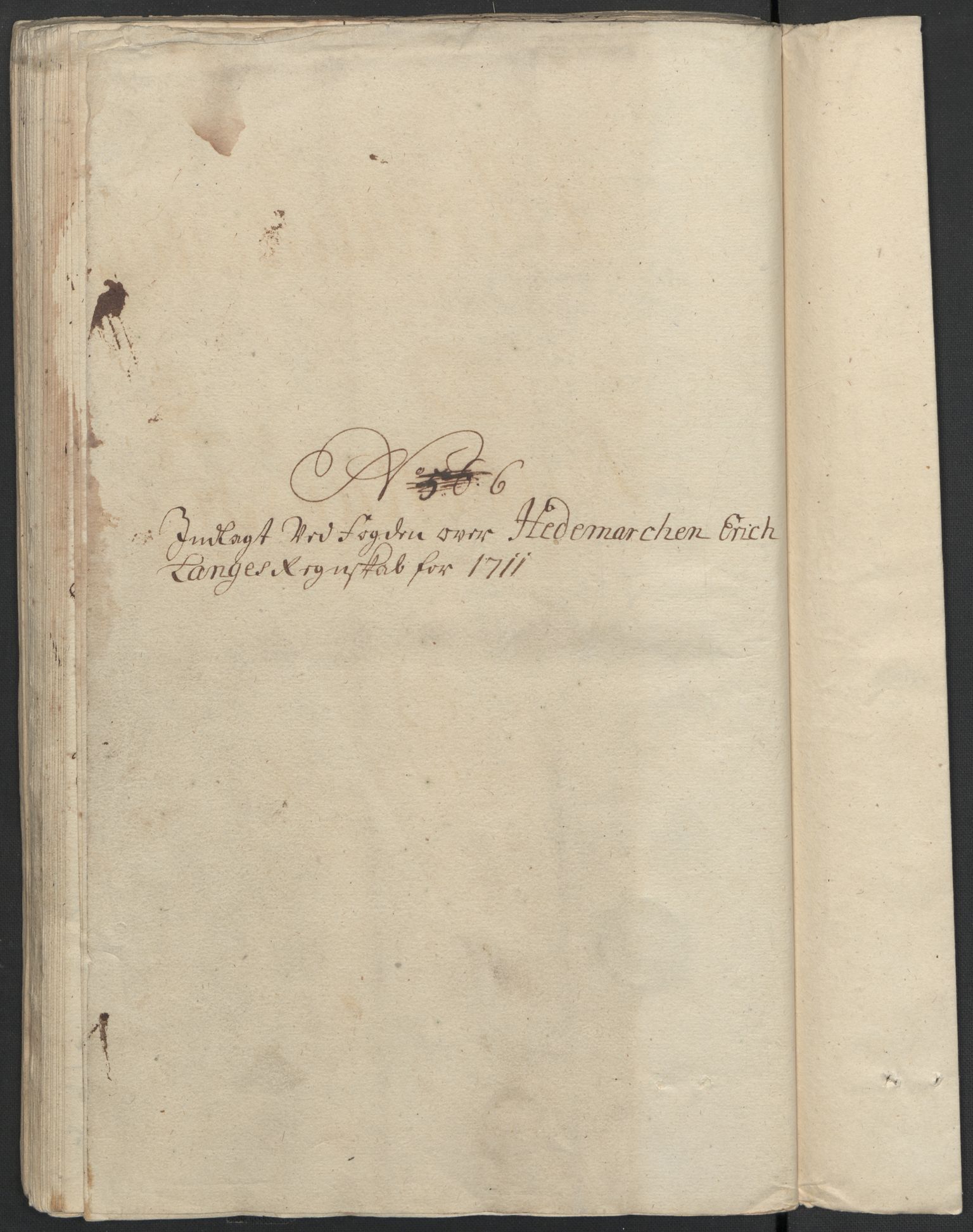 Rentekammeret inntil 1814, Reviderte regnskaper, Fogderegnskap, AV/RA-EA-4092/R16/L1047: Fogderegnskap Hedmark, 1711, p. 281