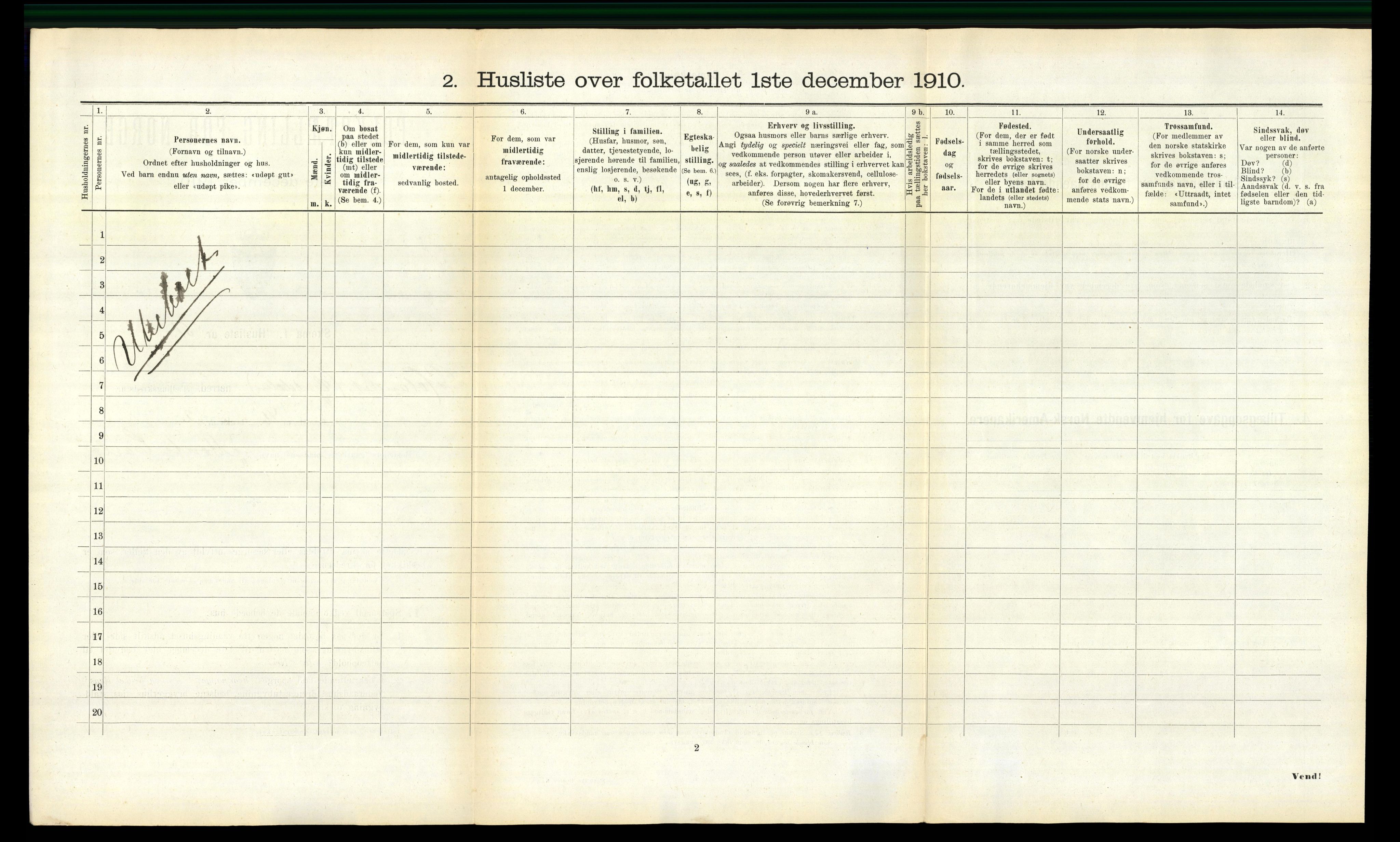 RA, 1910 census for Hølonda, 1910, p. 181