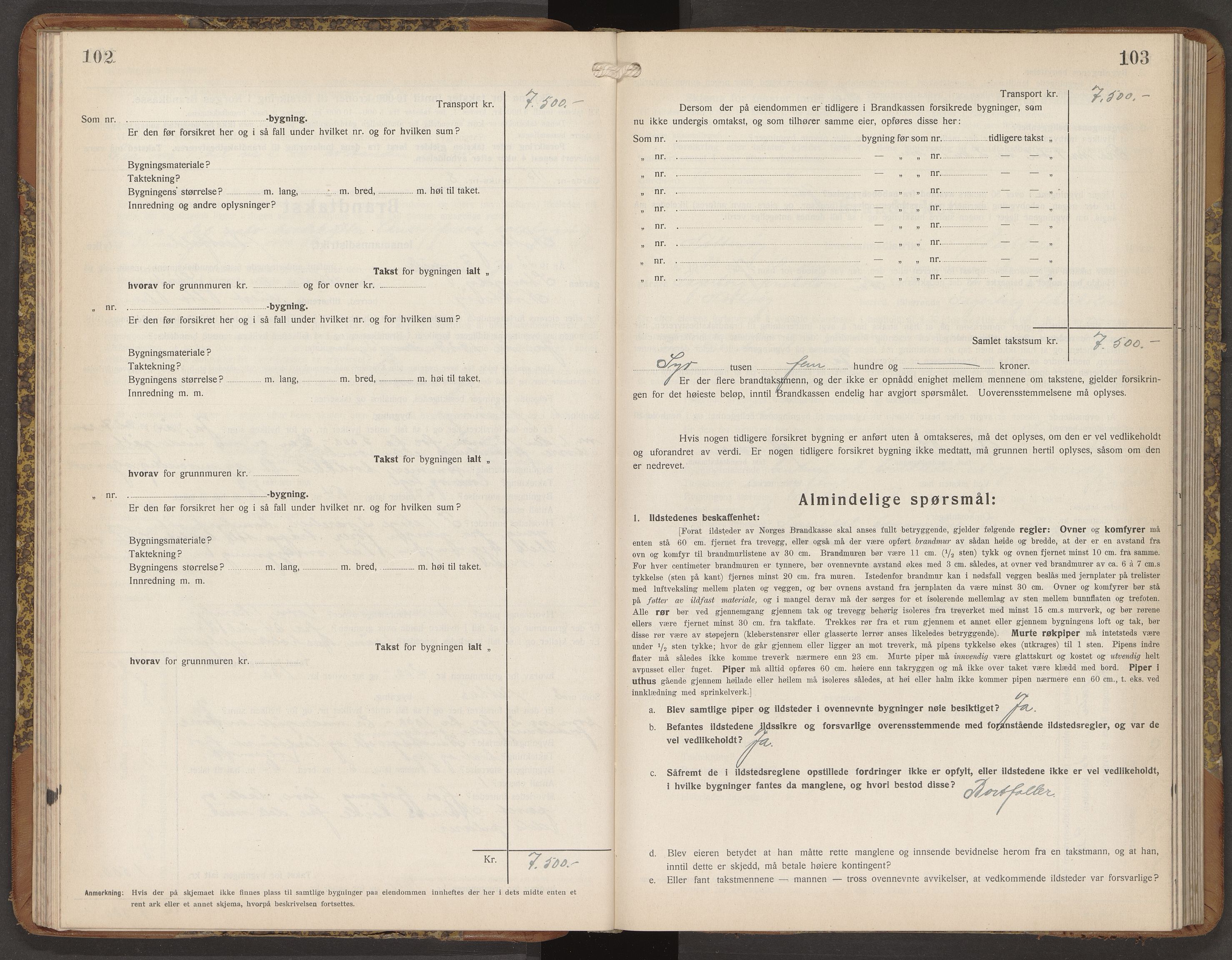 Nøtterøy lensmannskontor, AV/SAKO-A-540/Y/Yg/Ygb/L0009: Skjematakstprotokoll, 1932-1935, p. 102-103