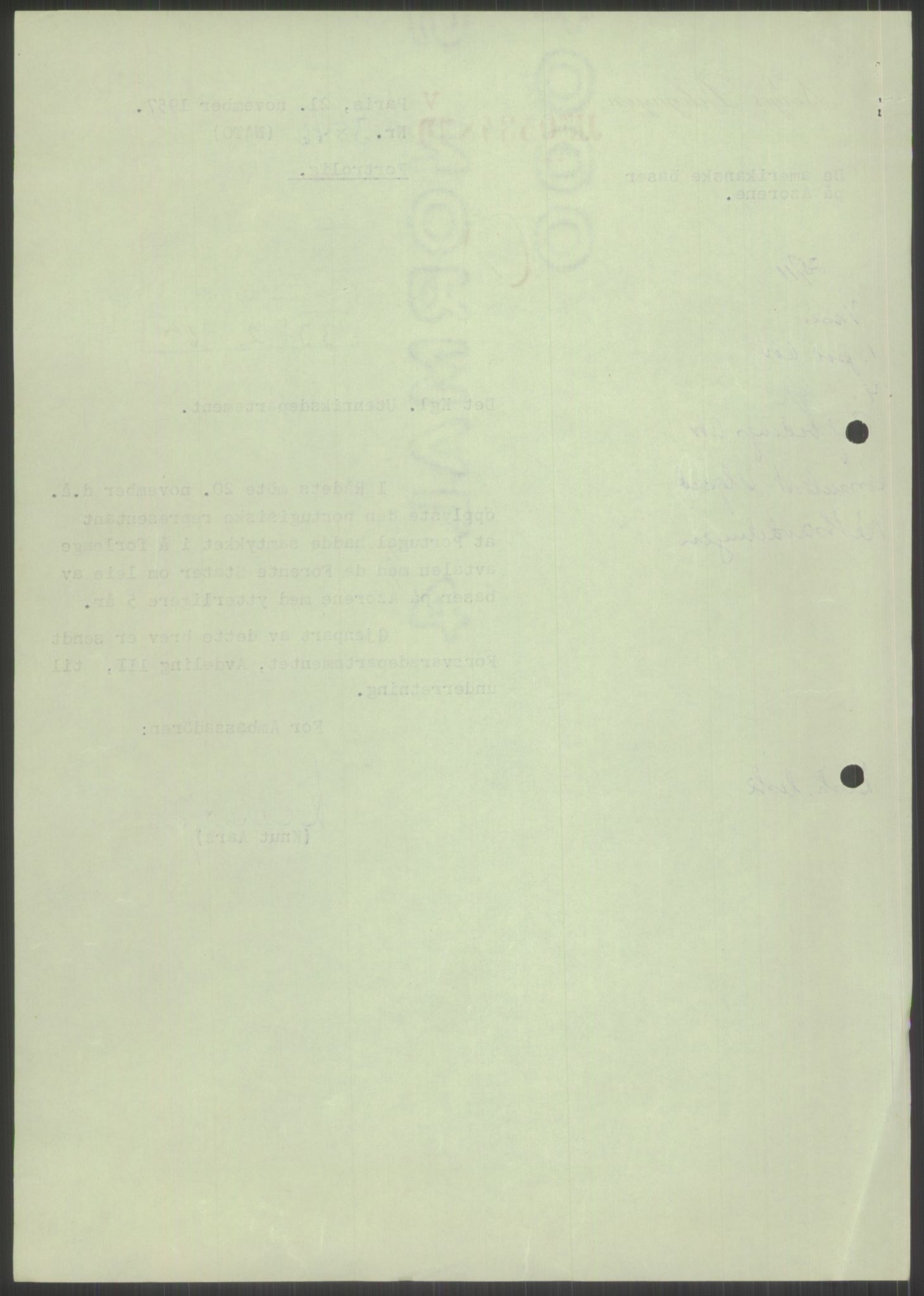 Utenriksdepartementet, RA/S-2259, 1951-1959, p. 492