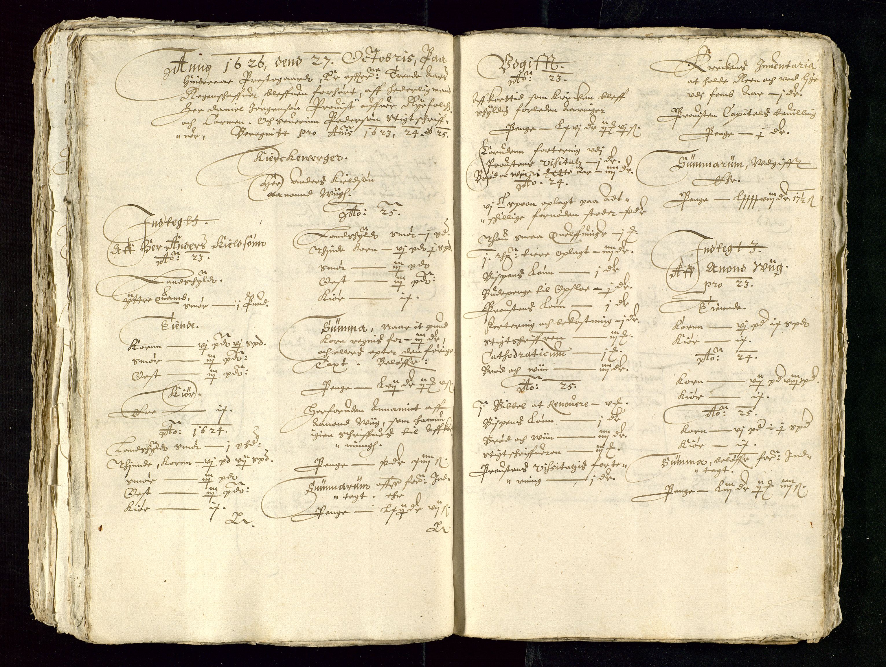Stavanger len, AV/SAST-A-101870/Ob/L0018: Kirkeregnskaper, 1613-1632, p. 104