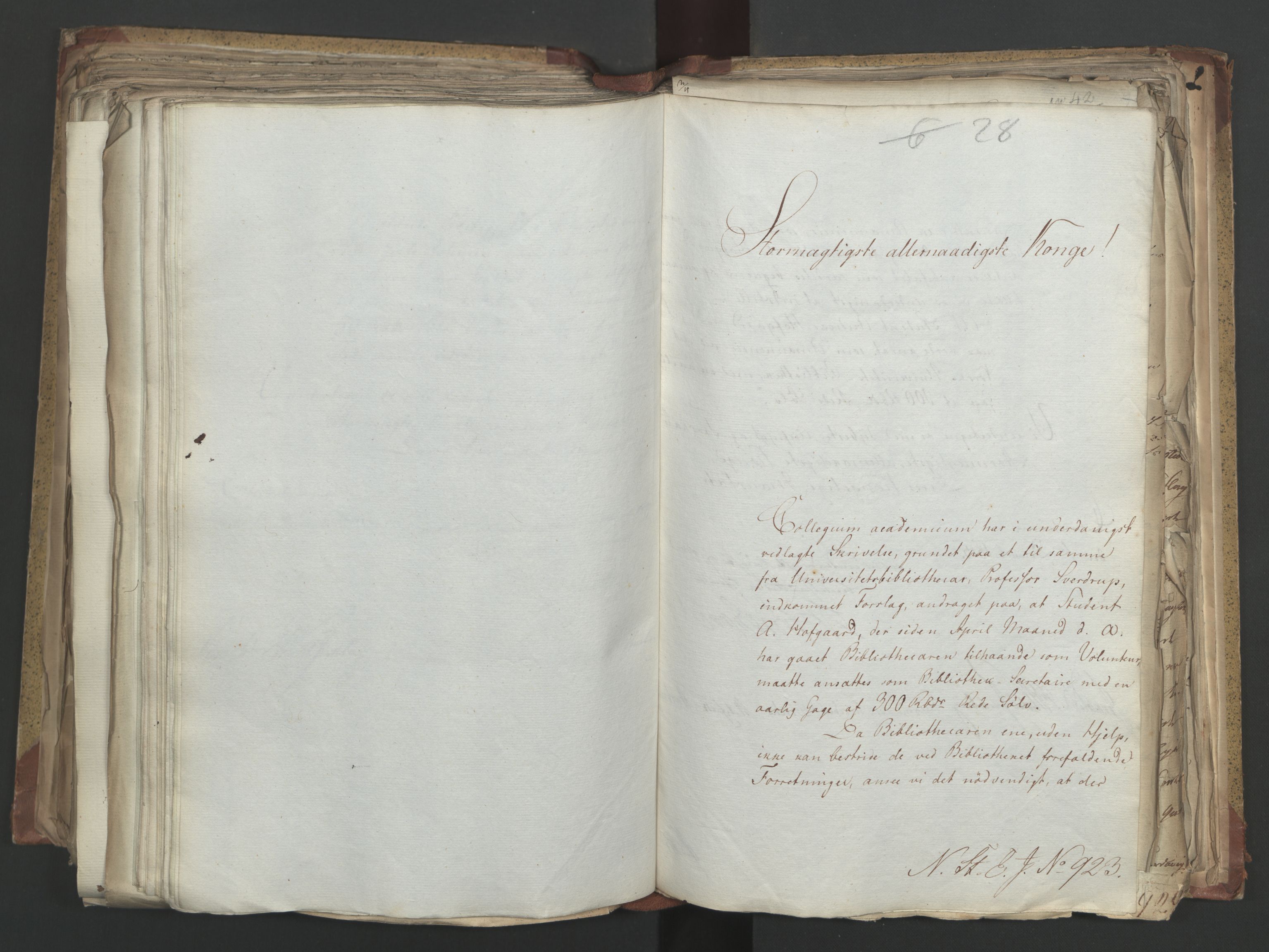 Statsrådsavdelingen i Stockholm, AV/RA-S-1003/D/Da/L0004: Regjeringsinnstillinger nr. 788-999, 1815, p. 336