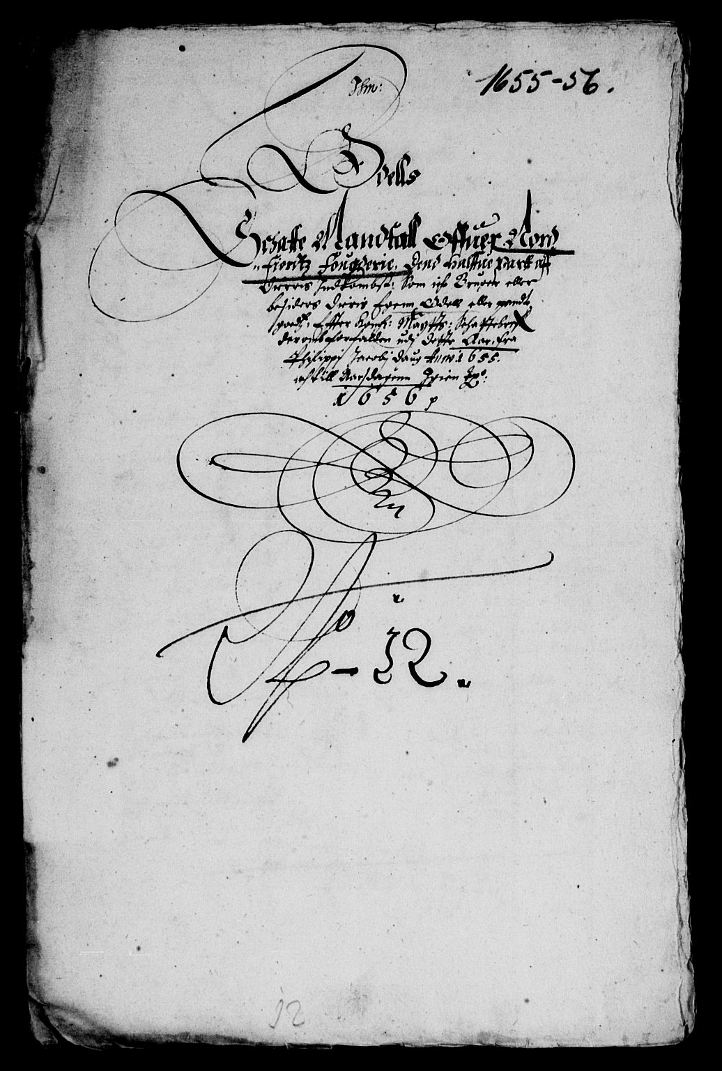 Rentekammeret inntil 1814, Reviderte regnskaper, Lensregnskaper, AV/RA-EA-5023/R/Rb/Rbt/L0133: Bergenhus len, 1655-1657