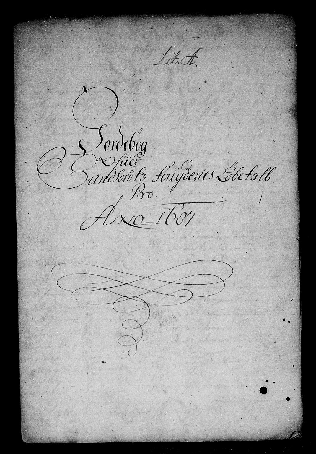 Rentekammeret inntil 1814, Reviderte regnskaper, Stiftamtstueregnskaper, Bergen stiftamt, RA/EA-6043/R/Rc/L0083: Bergen stiftamt, 1685-1687