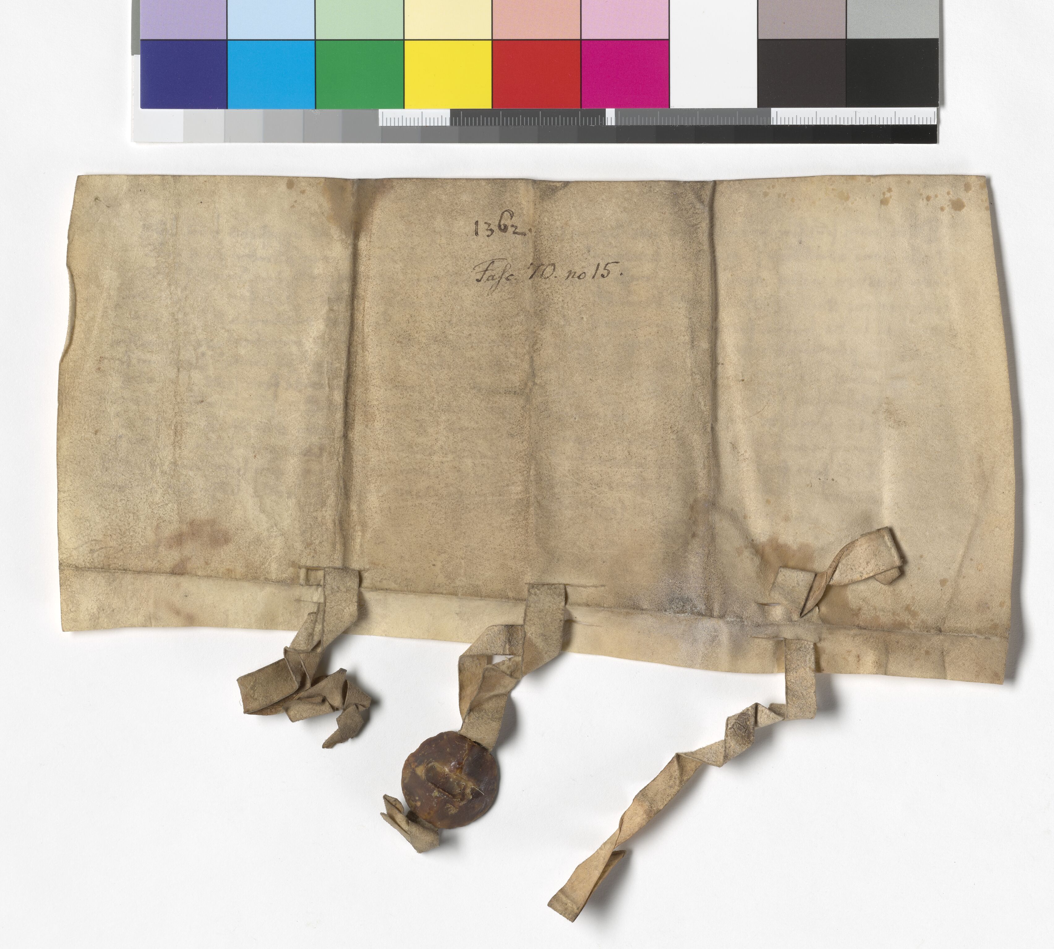 Riksarkivets diplomsamling, AV/RA-EA-5965/F05/L0173: NRA AM fasc. 70 nr. 15-25, 1362-1427, p. 3