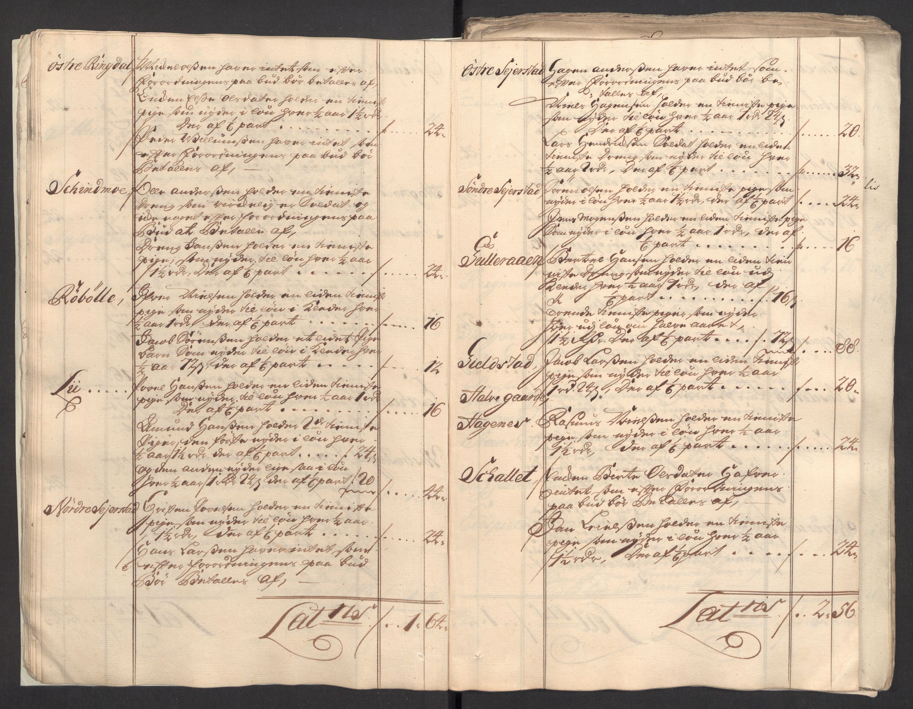 Rentekammeret inntil 1814, Reviderte regnskaper, Fogderegnskap, AV/RA-EA-4092/R33/L1982: Fogderegnskap Larvik grevskap, 1711, p. 14