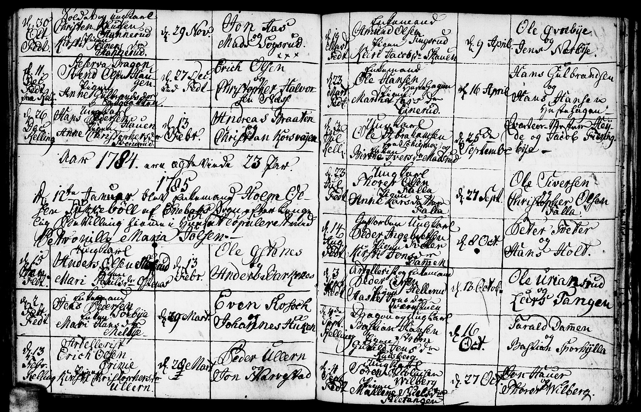 Fet prestekontor Kirkebøker, AV/SAO-A-10370a/F/Fa/L0005: Parish register (official) no. I 5, 1772-1796
