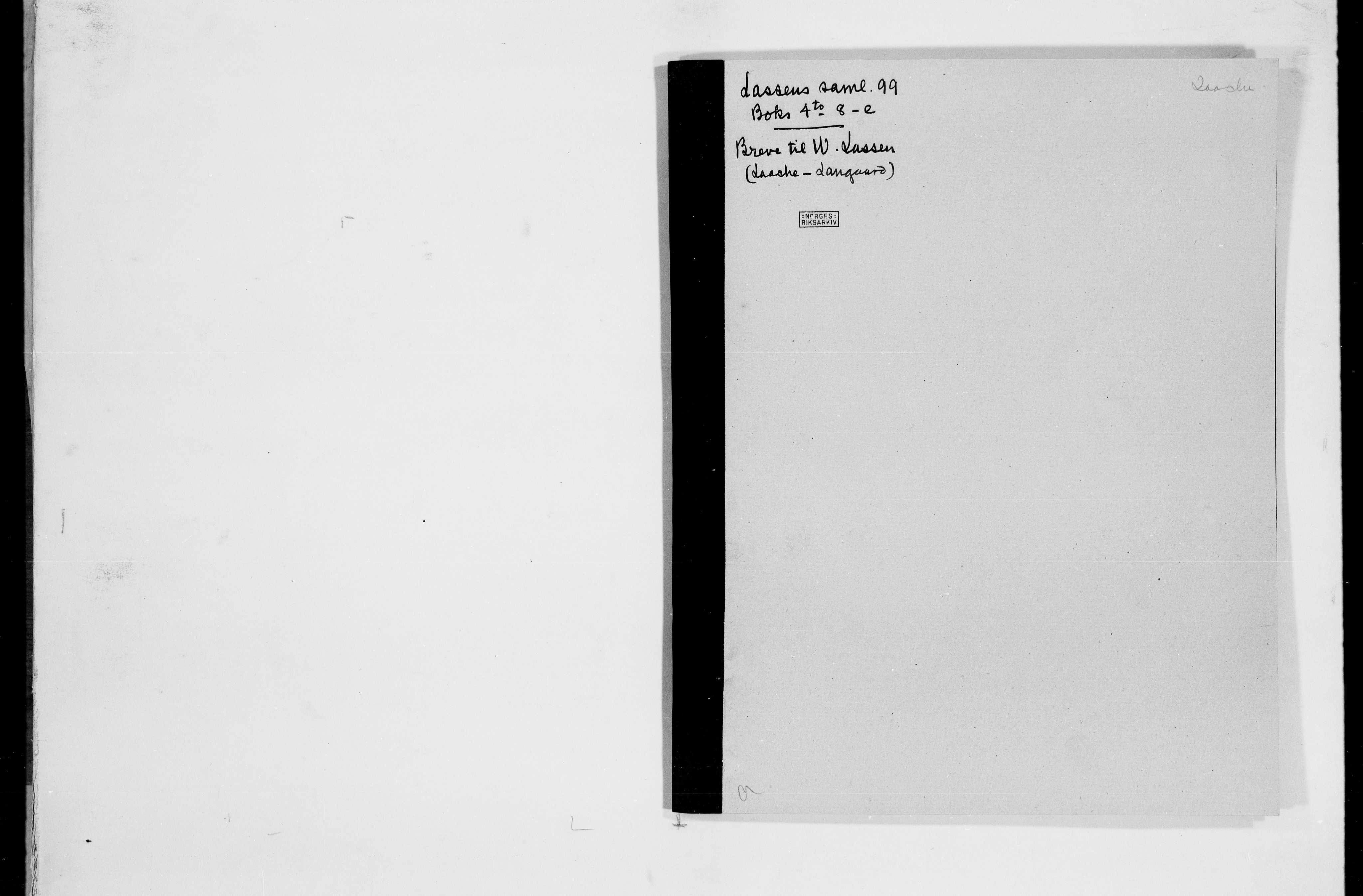 Lassens samlinger, AV/RA-PA-0051/G/L0099: Alfabetisk ordnede brev til Wilhelm Lassen: Keyser - Nissen, 1815-1907, p. 118