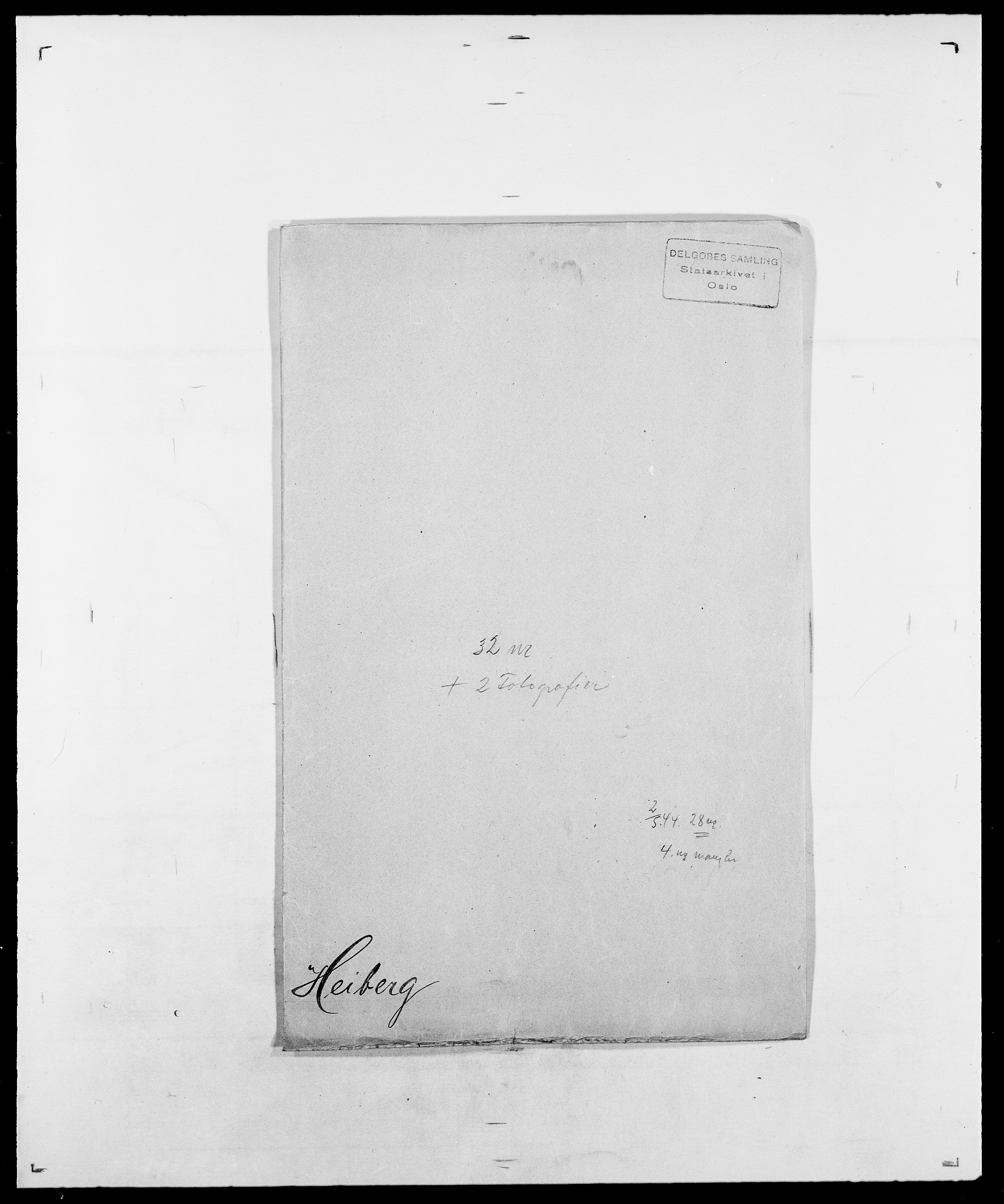 Delgobe, Charles Antoine - samling, SAO/PAO-0038/D/Da/L0016: Hamborg - Hektoen, p. 740