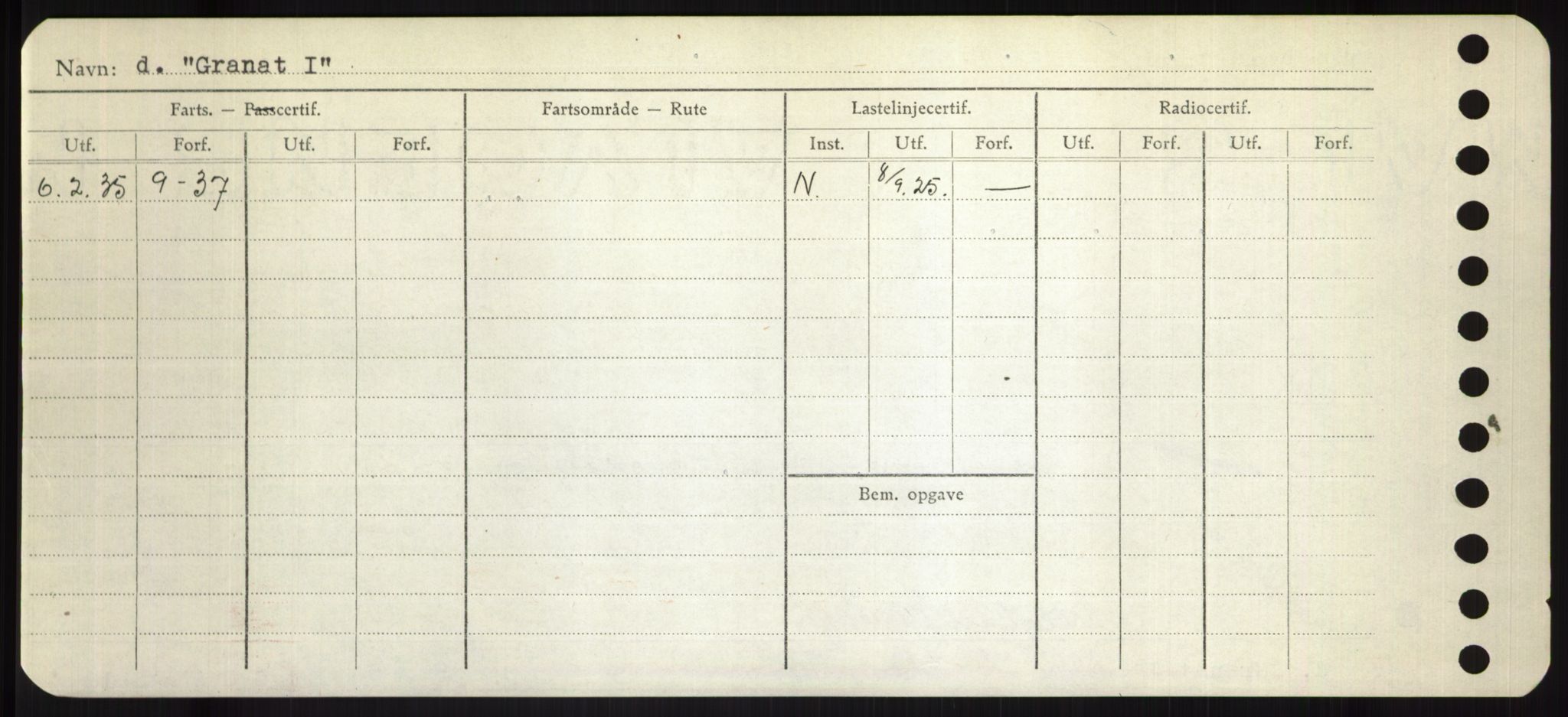 Sjøfartsdirektoratet med forløpere, Skipsmålingen, AV/RA-S-1627/H/Hd/L0013: Fartøy, Gne-Gås, p. 132